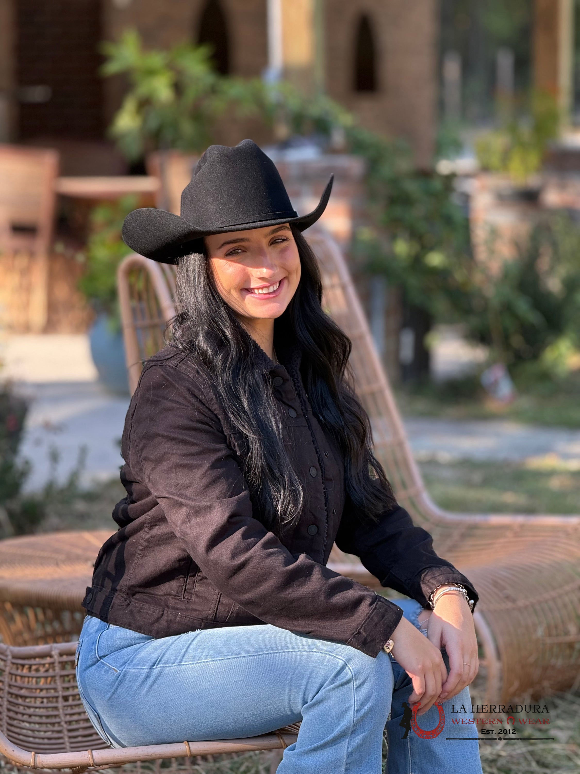 Levi’s Original Sherpa Trucker Black Jacket Ladies Ropa Mujeres