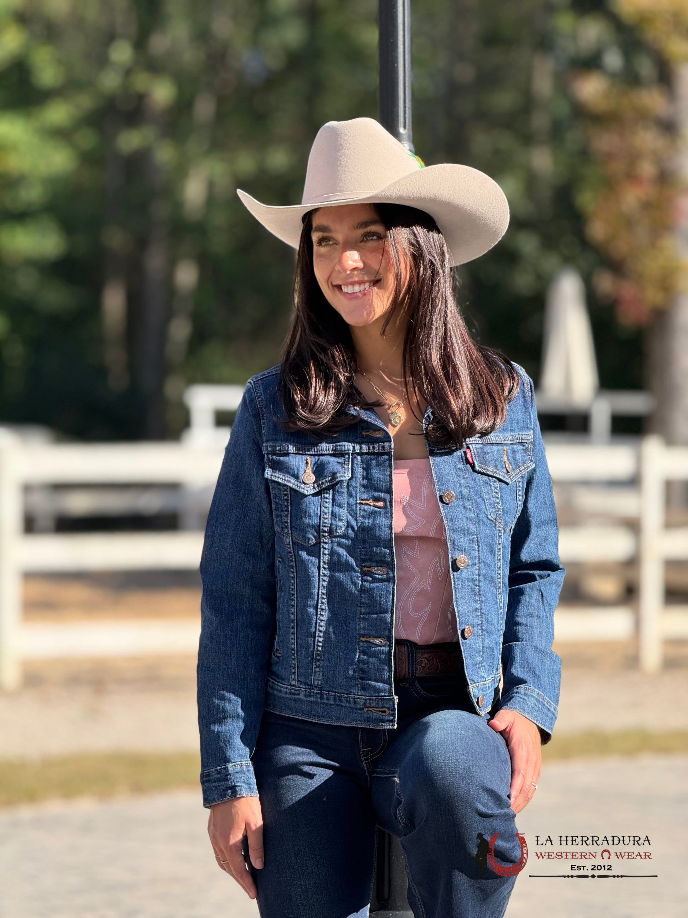 Levi’s Original Trucker Jacket Deep Blue Ladies Ropa Mujeres