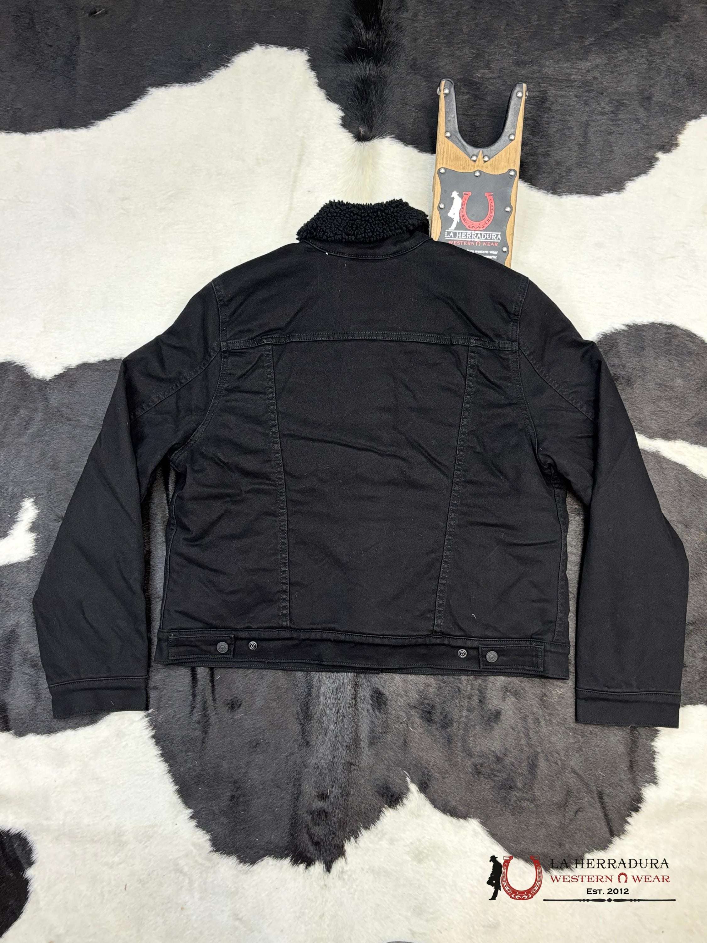 Levi´s Type Iii Sherpa Black Trucker Jacket Ropa Hombres