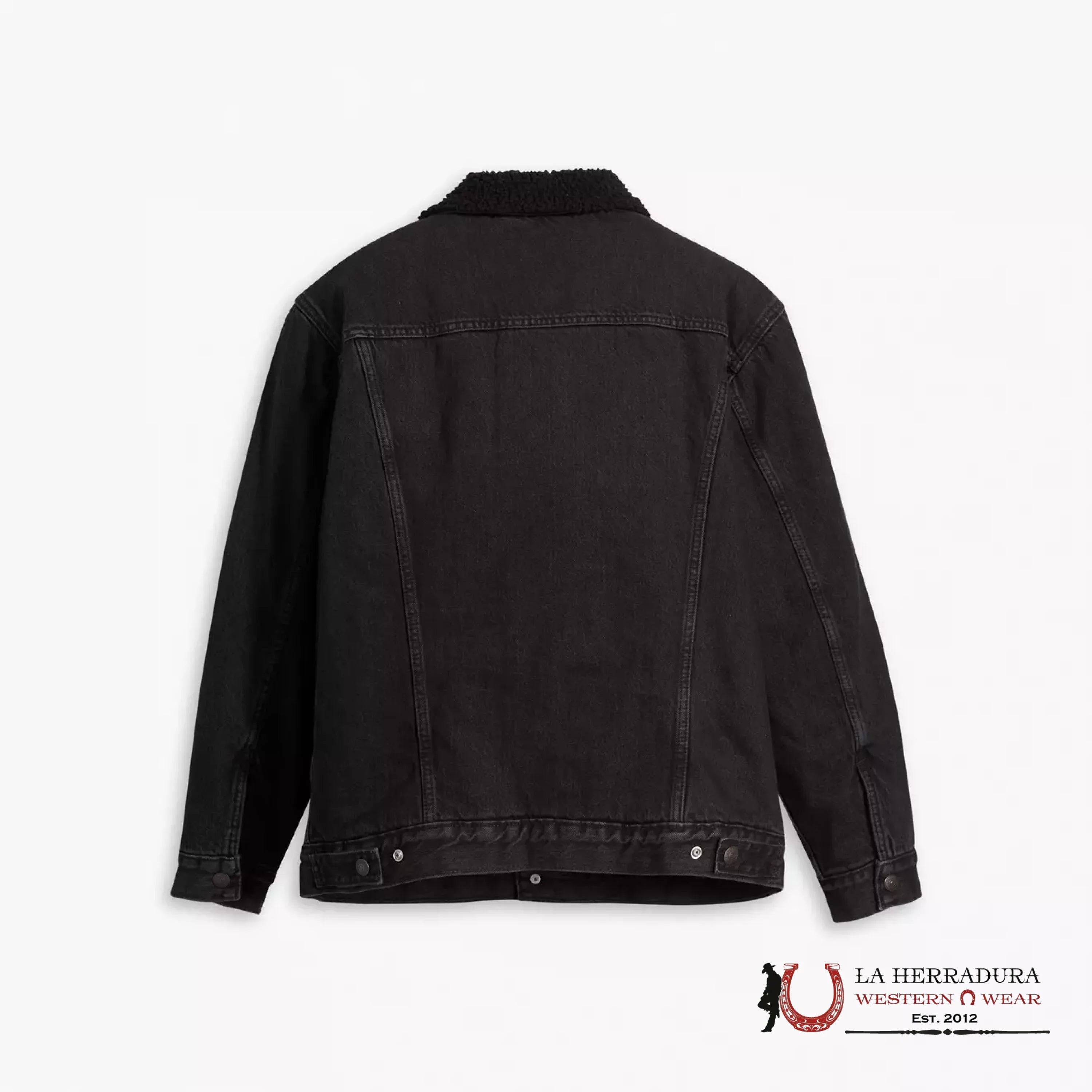 Levi´s Type Iii Sherpa Black Trucker Jacket Ropa Hombres