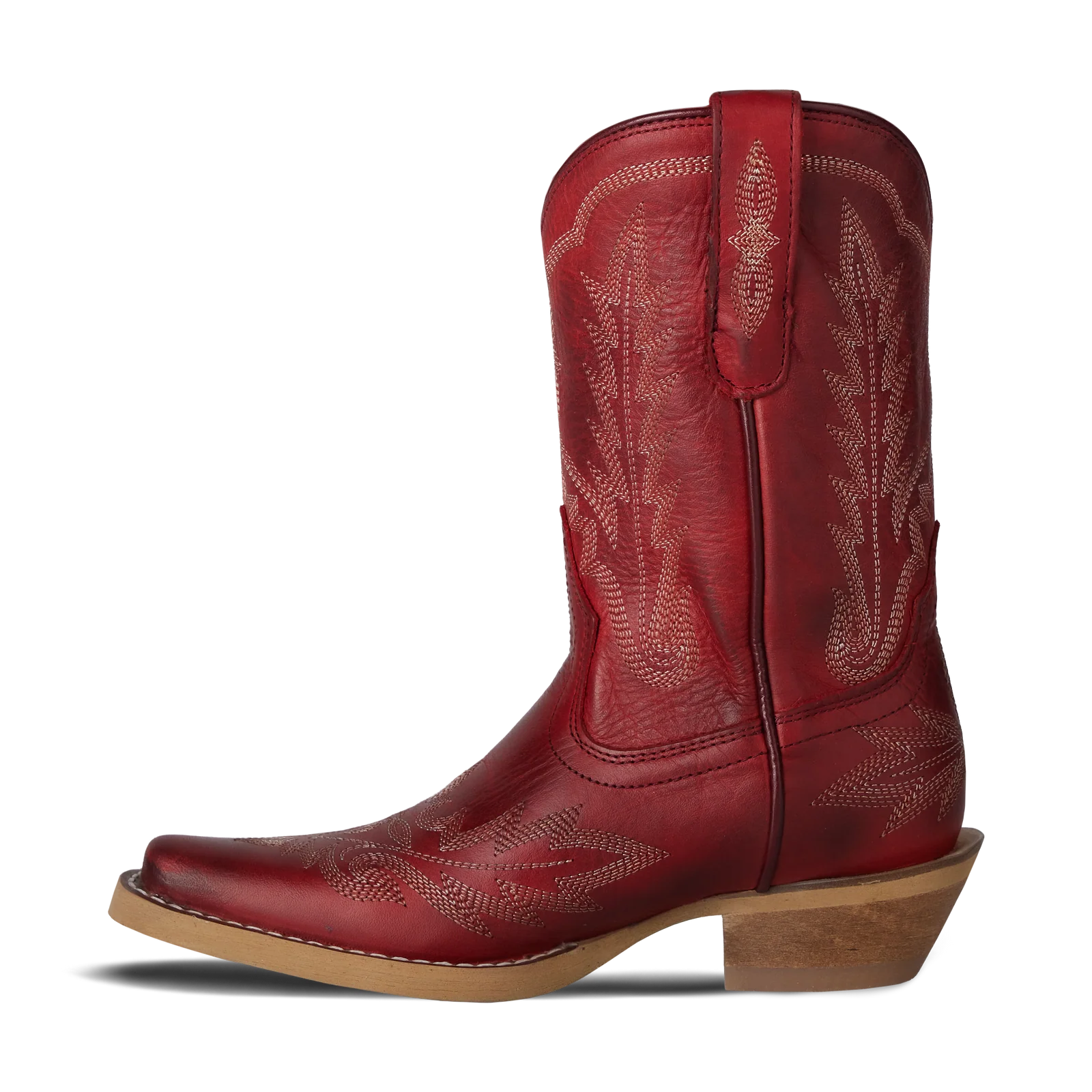LANE GIRL LEXINGTON SMOLDERING RUBY BURGANDY BOOT SNIP TOE BOOT LK2562A