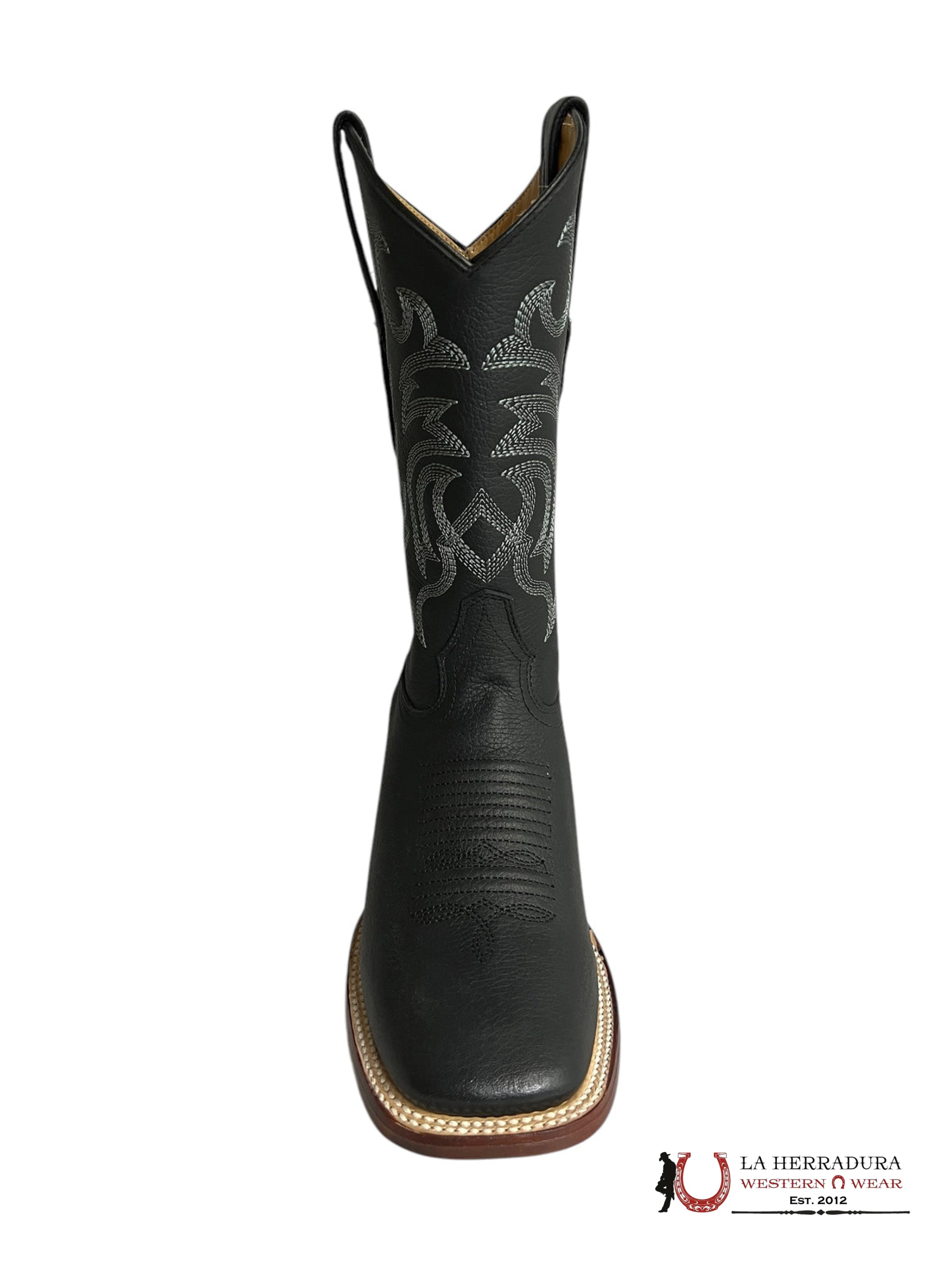 LOS ALTOS WIDE SQUARE TOE GRISLY BLACK - 8222705 BOTAS HOMBRES