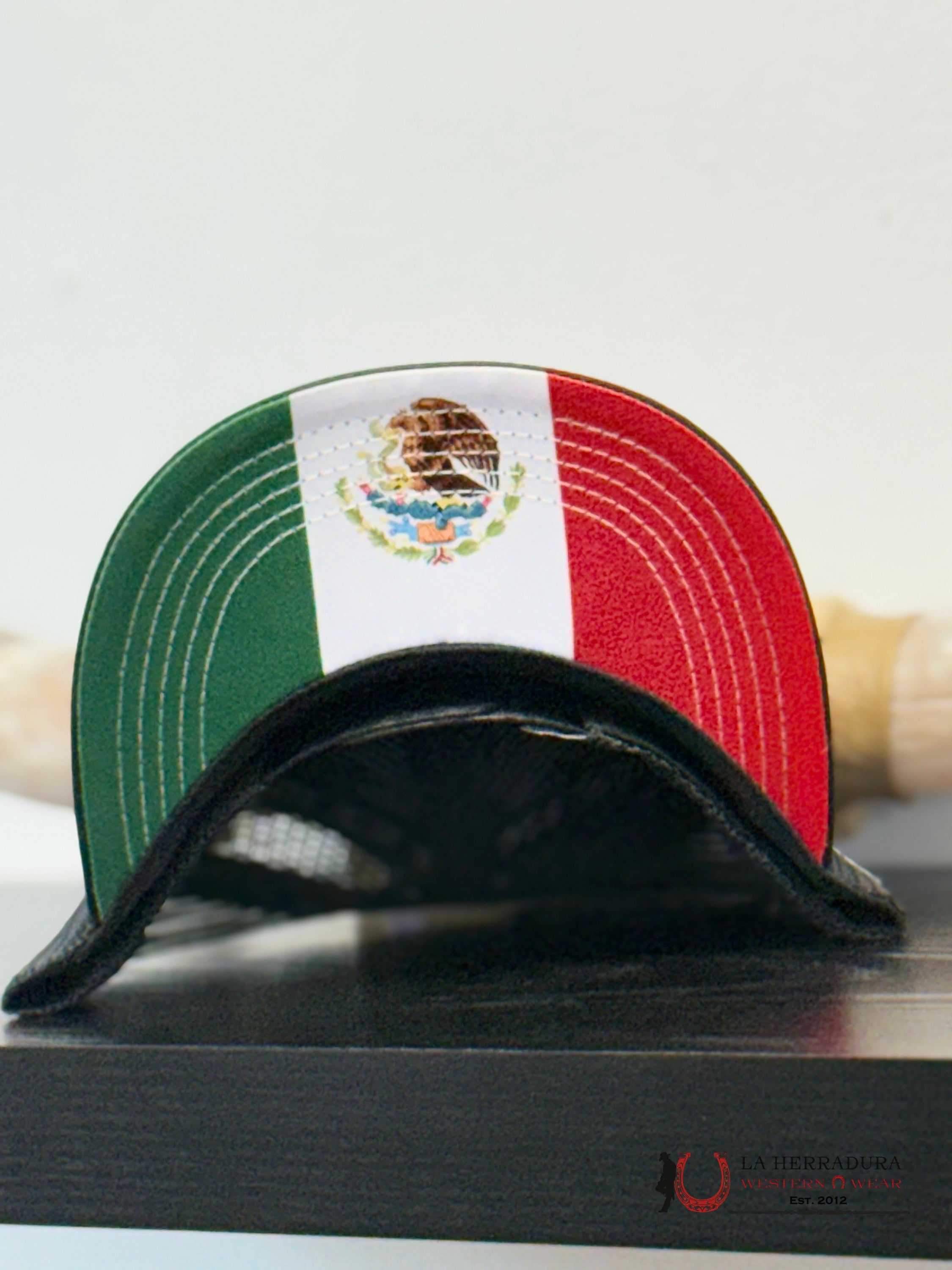 LOST CALF BLACK Style 6.0 MEXICO COLOR CAPS MENS GORRAS HOMBRES