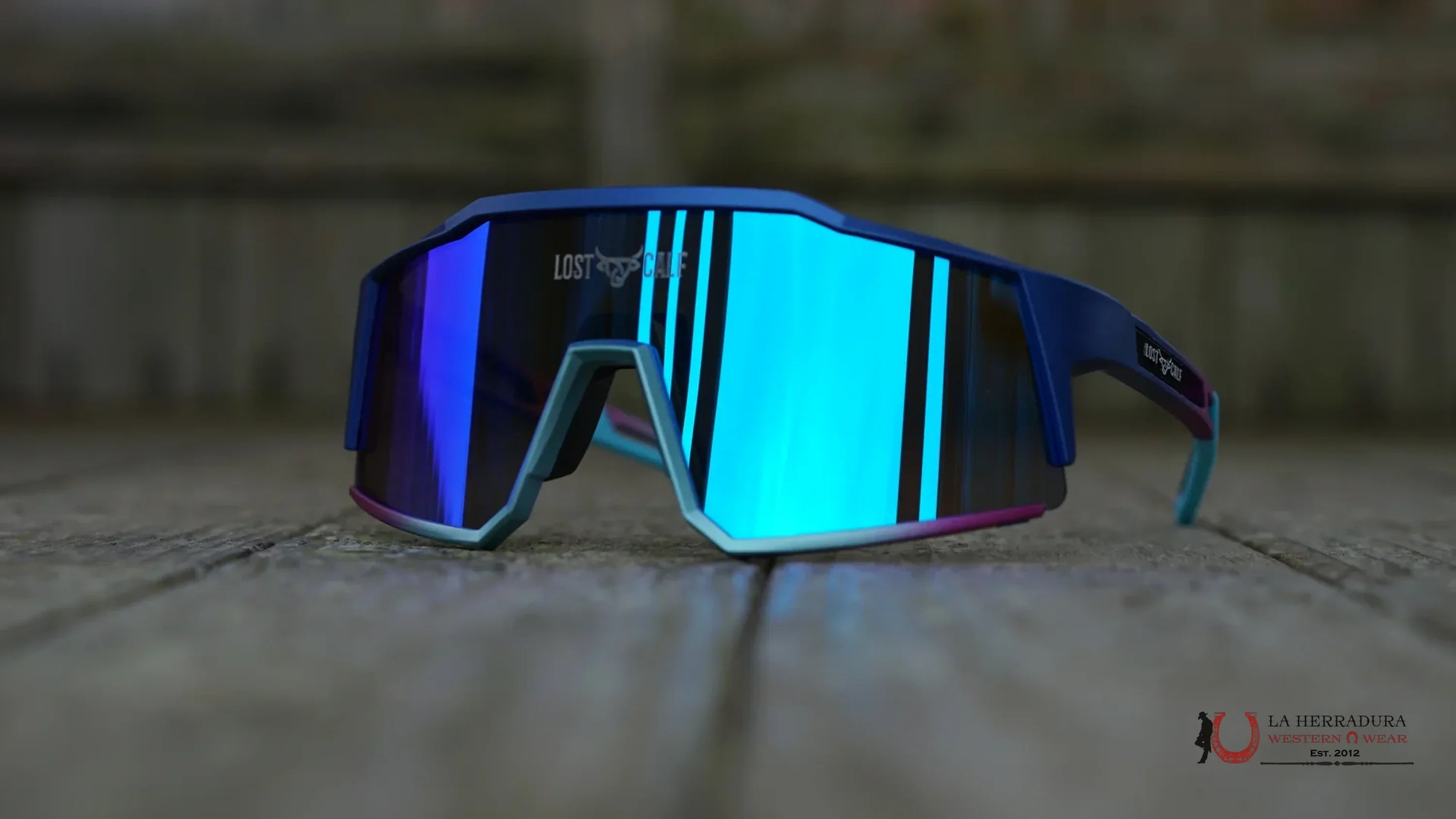 LOST CALF BLUE/PURPLE/BLUE SUNGLASSES RAPTOR STANDARD ACCESORIOS
