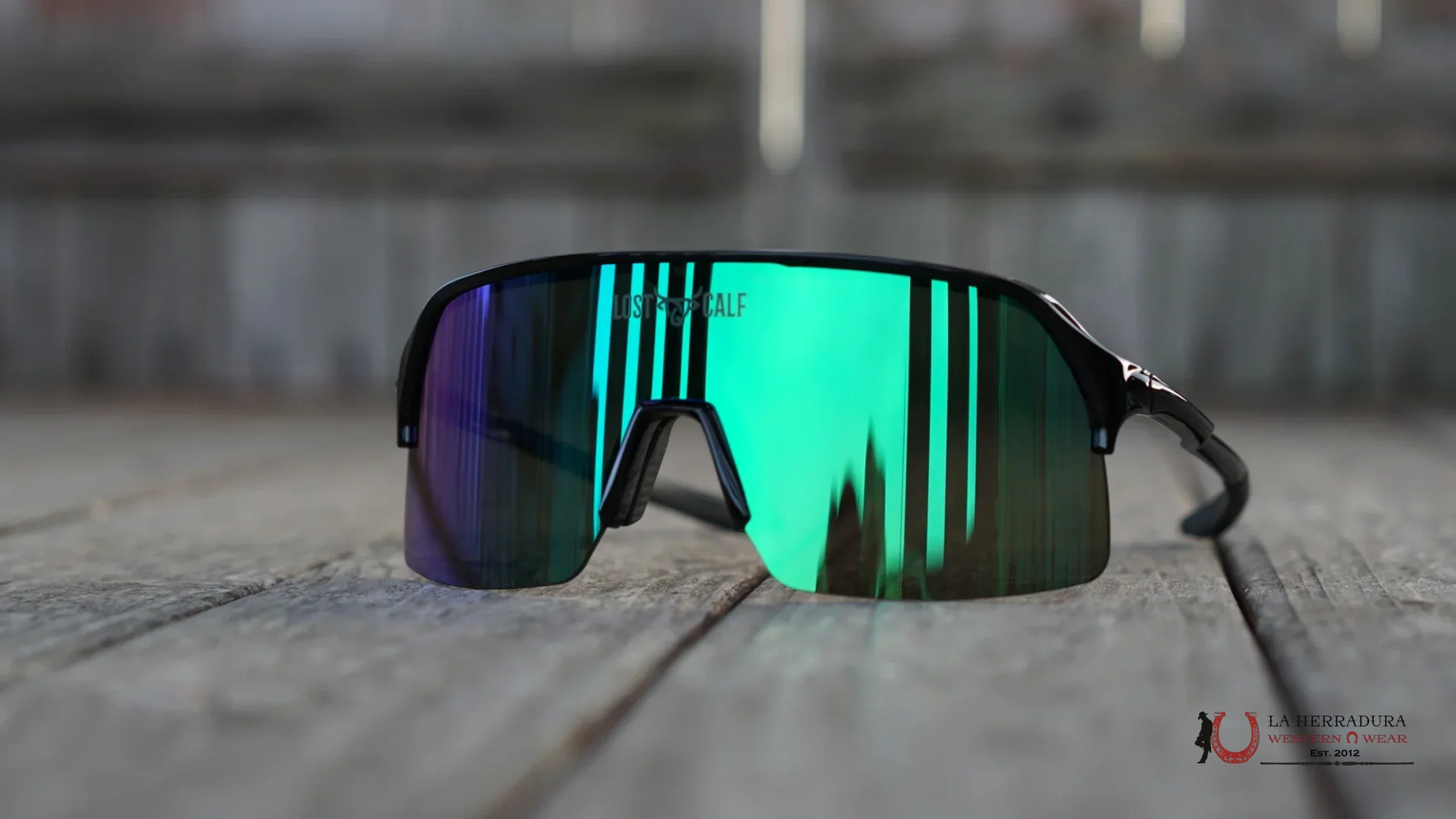LOST CALF GREEN/BLACK SUNGLASSES VIPER STANDARD ACCESORIOS