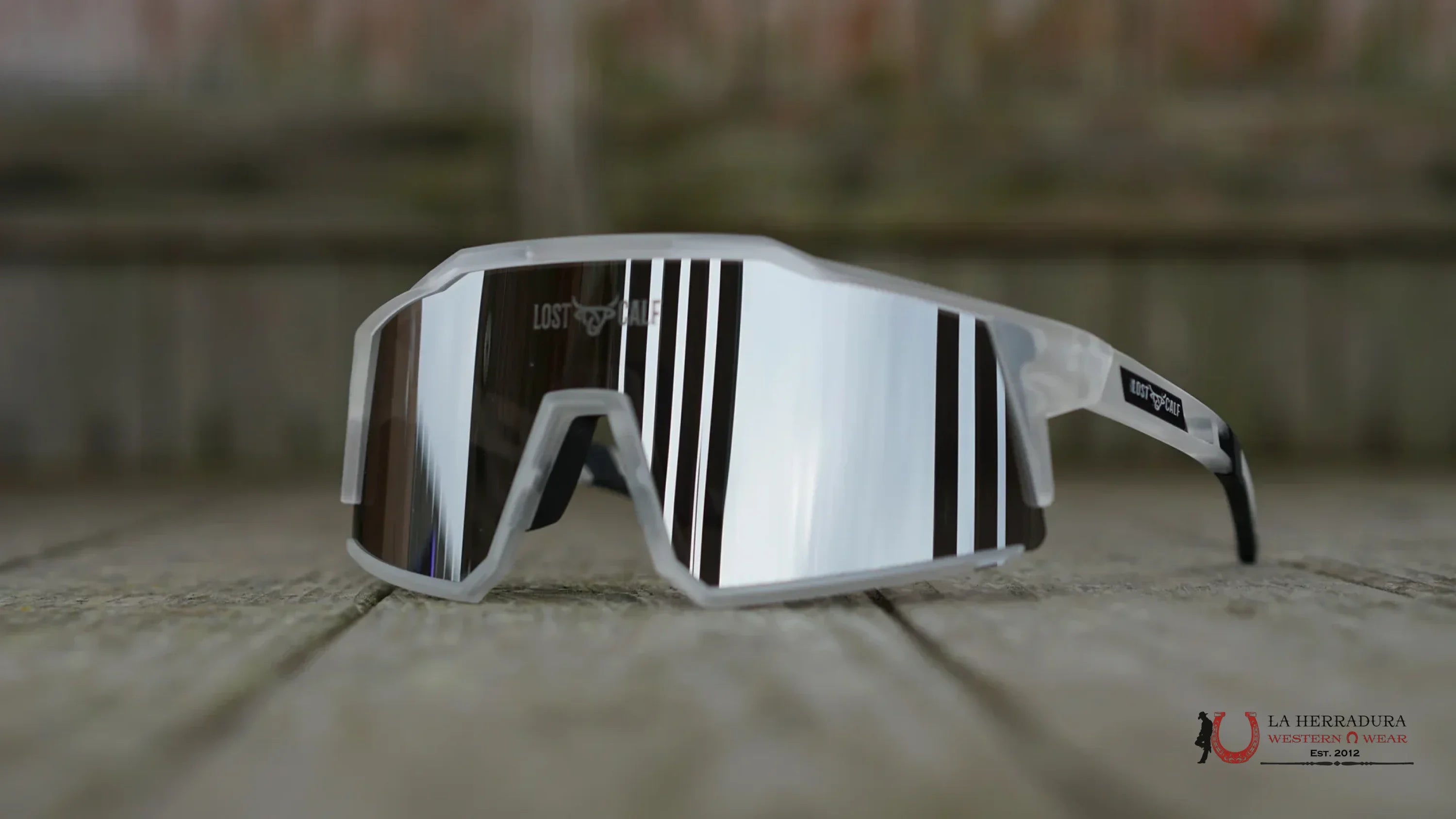 LOST CALF TRANSPARENT/GREY SUNGLASSES RAPTOR STANDARD ACCESORIOS