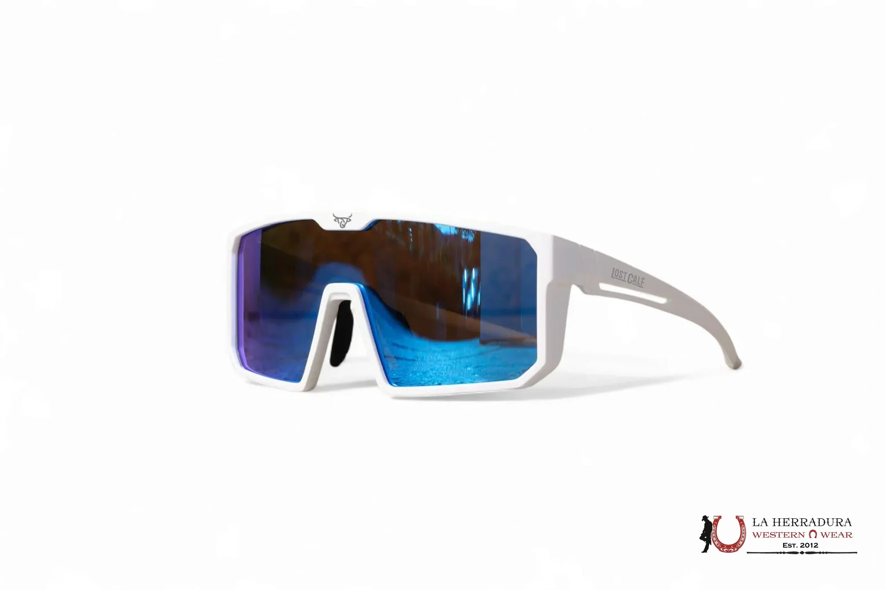 LOST CALF WHITE/BLUE SUNGLASSES COMET STANDARD ACCESORIOS