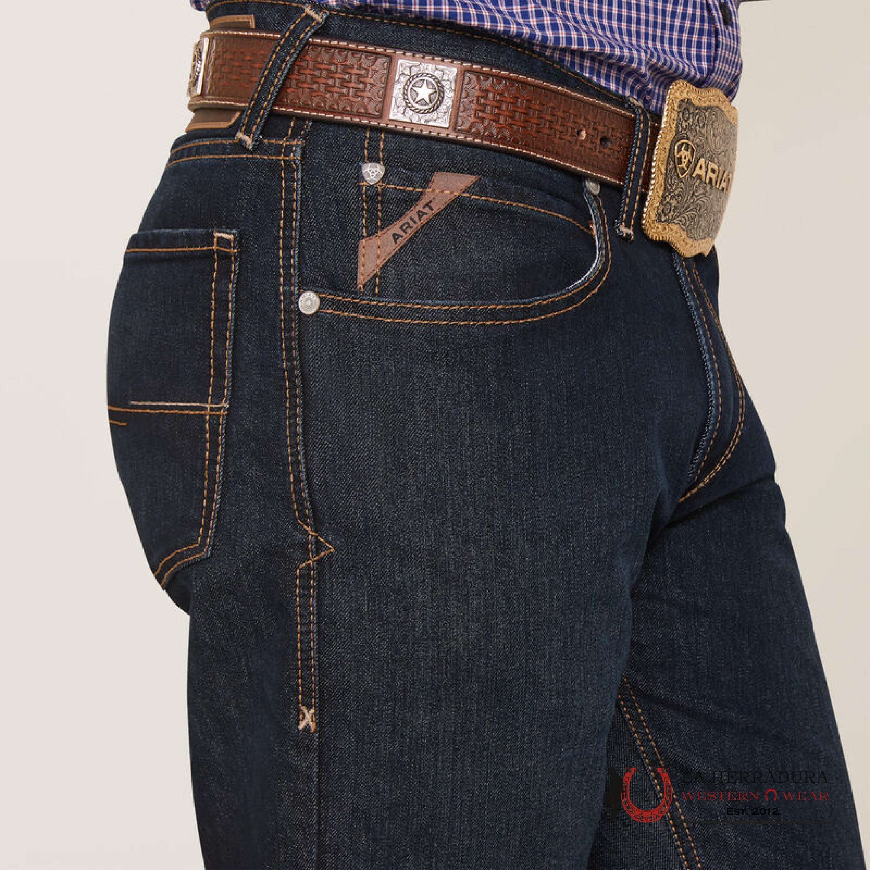 M4 Blackstone Relaxed Hansen Boot Cut Jean Ariat Jeans