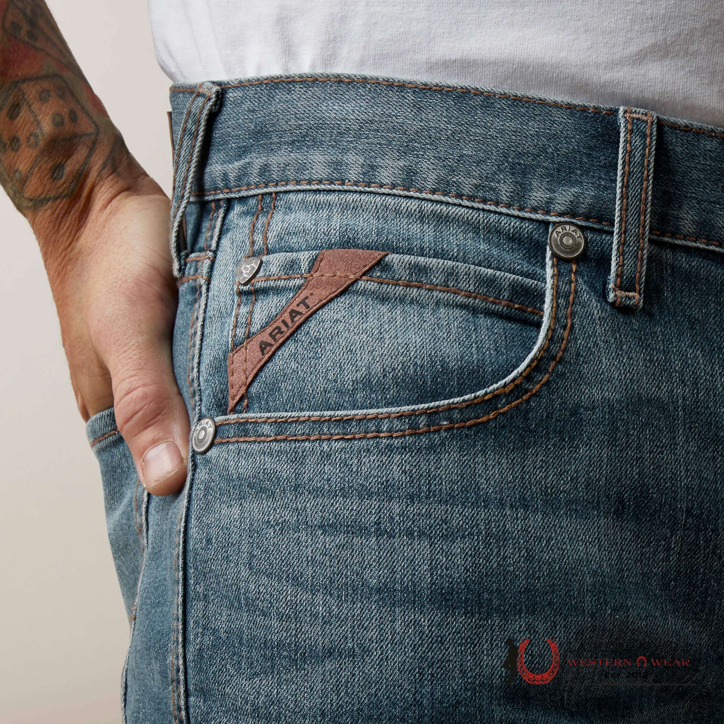 M5 Tulsa Straight Hansen Jean Ariat Jeans