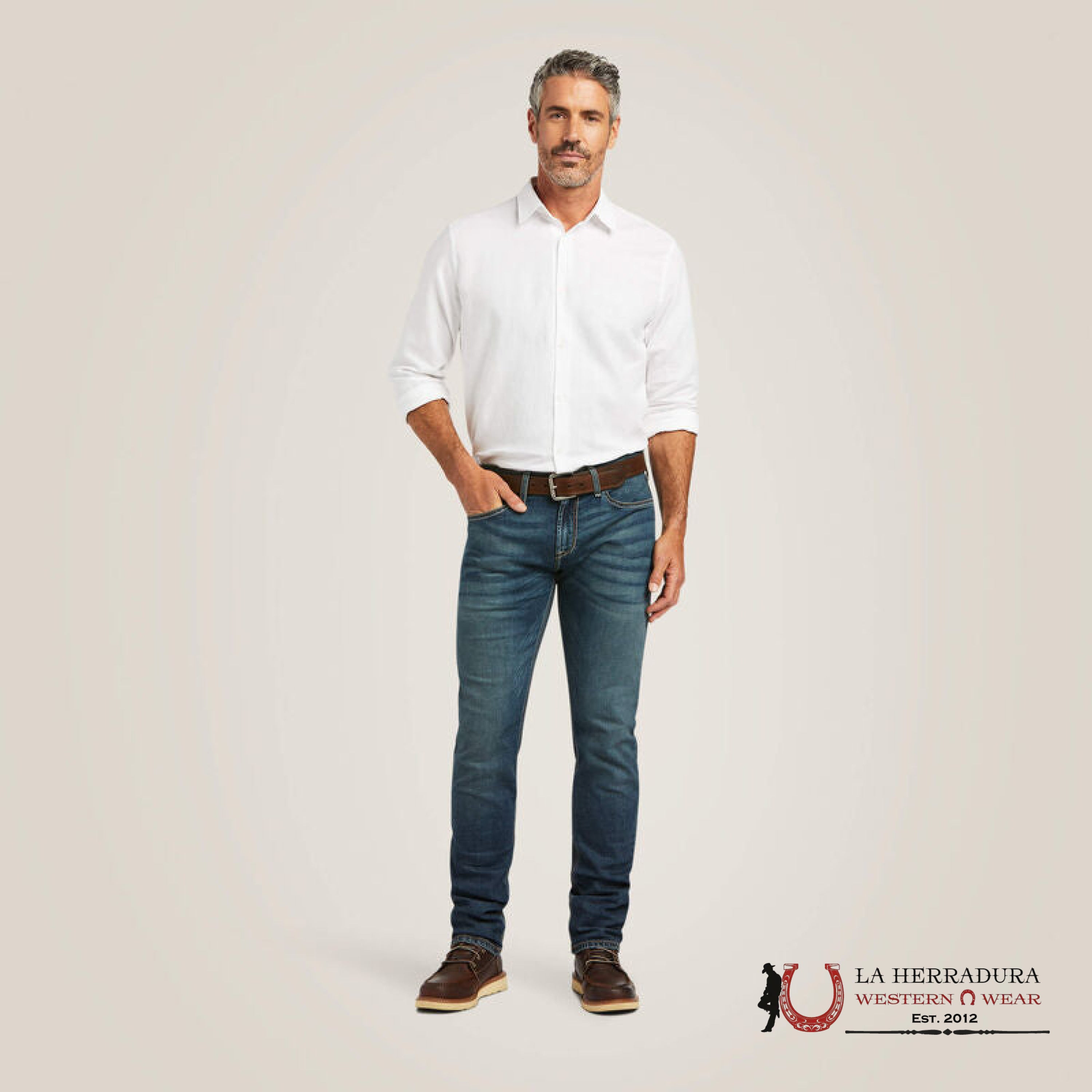 M8 Modern Tekstretch Sebastian Slim Leg Jean Grafton Ariat Jeans