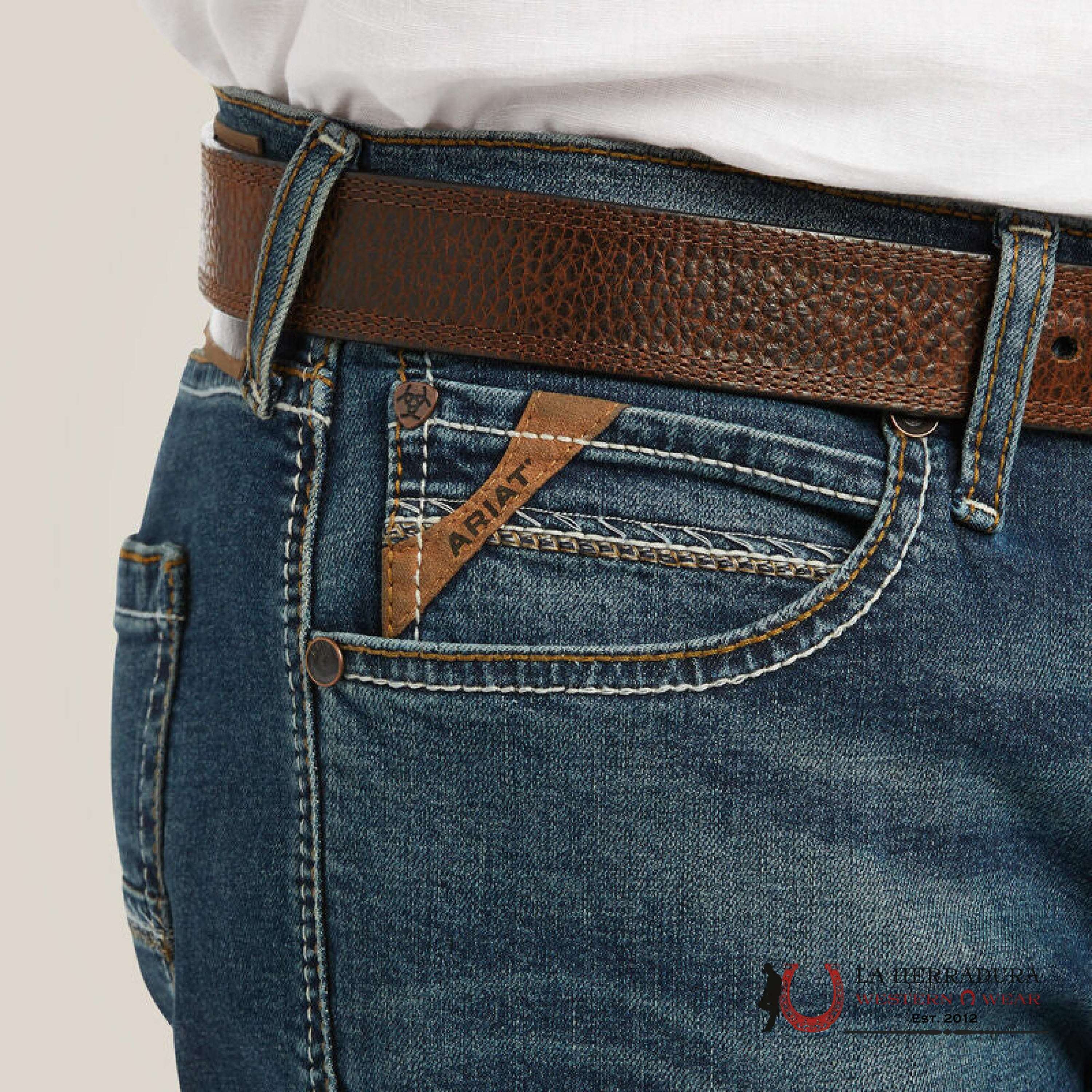 M8 Modern Tekstretch Sebastian Slim Leg Jean Grafton Ariat Jeans