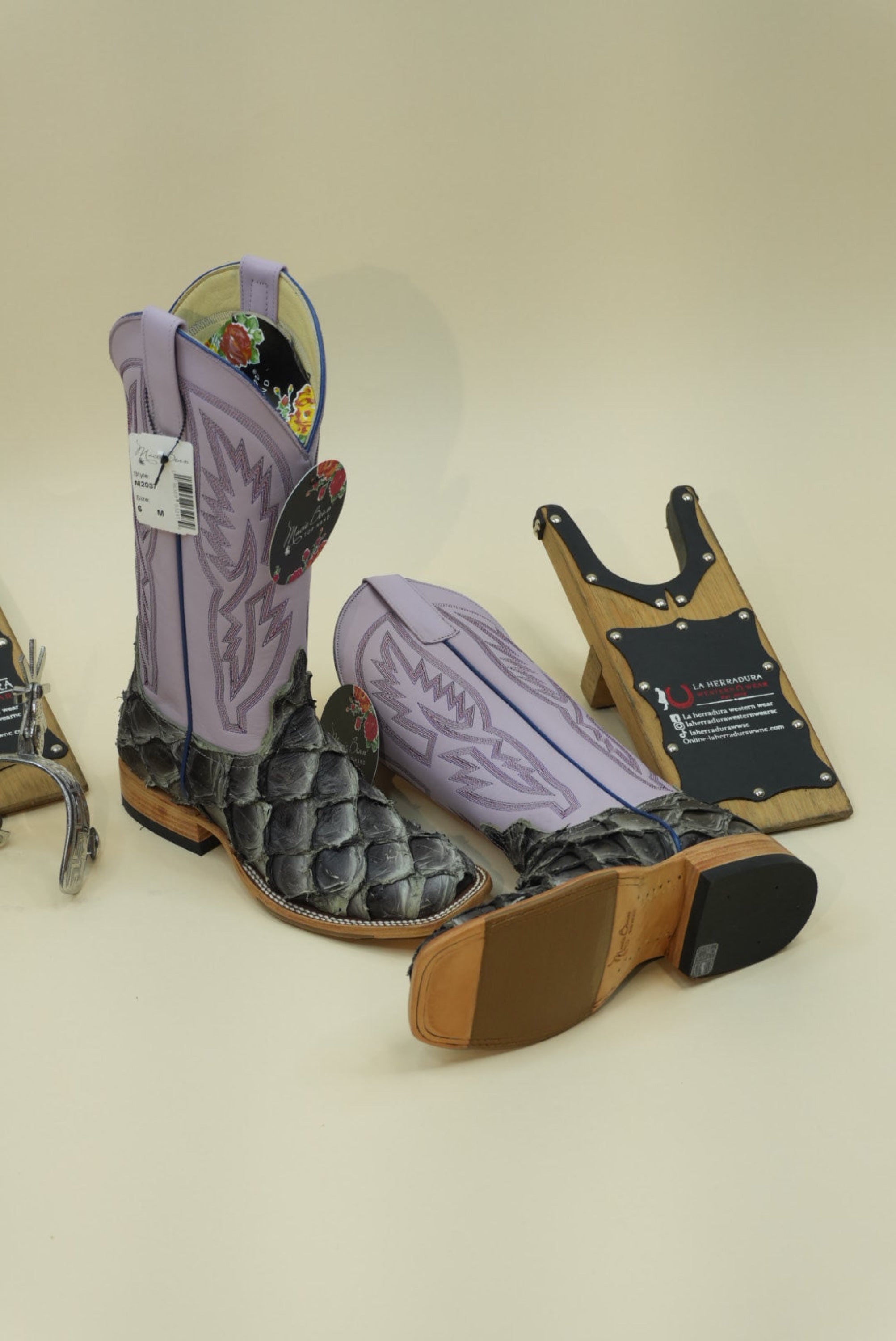 Macie Beam Mockingbird Big Bass Lavanda Pandora Botas Mujeres