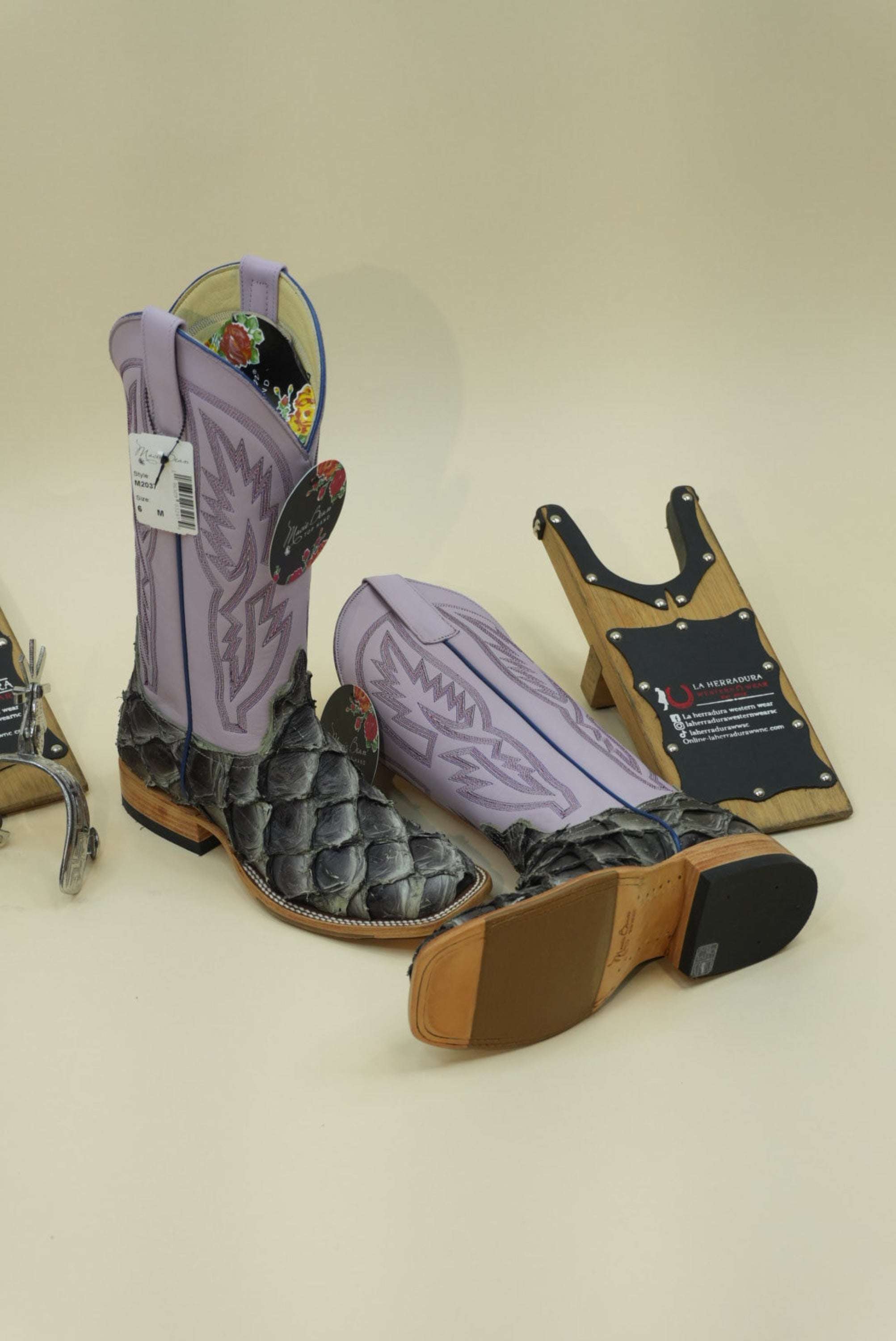 Macie Beam Mockingbird Big Bass Lavanda Pandora Botas Mujeres