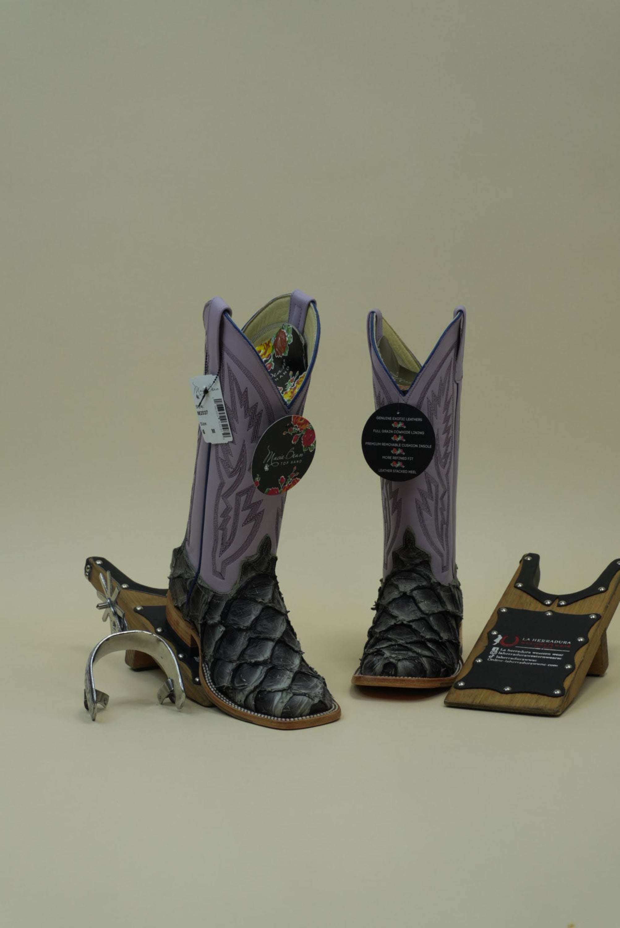 Macie Beam Mockingbird Big Bass Lavanda Pandora Botas Mujeres