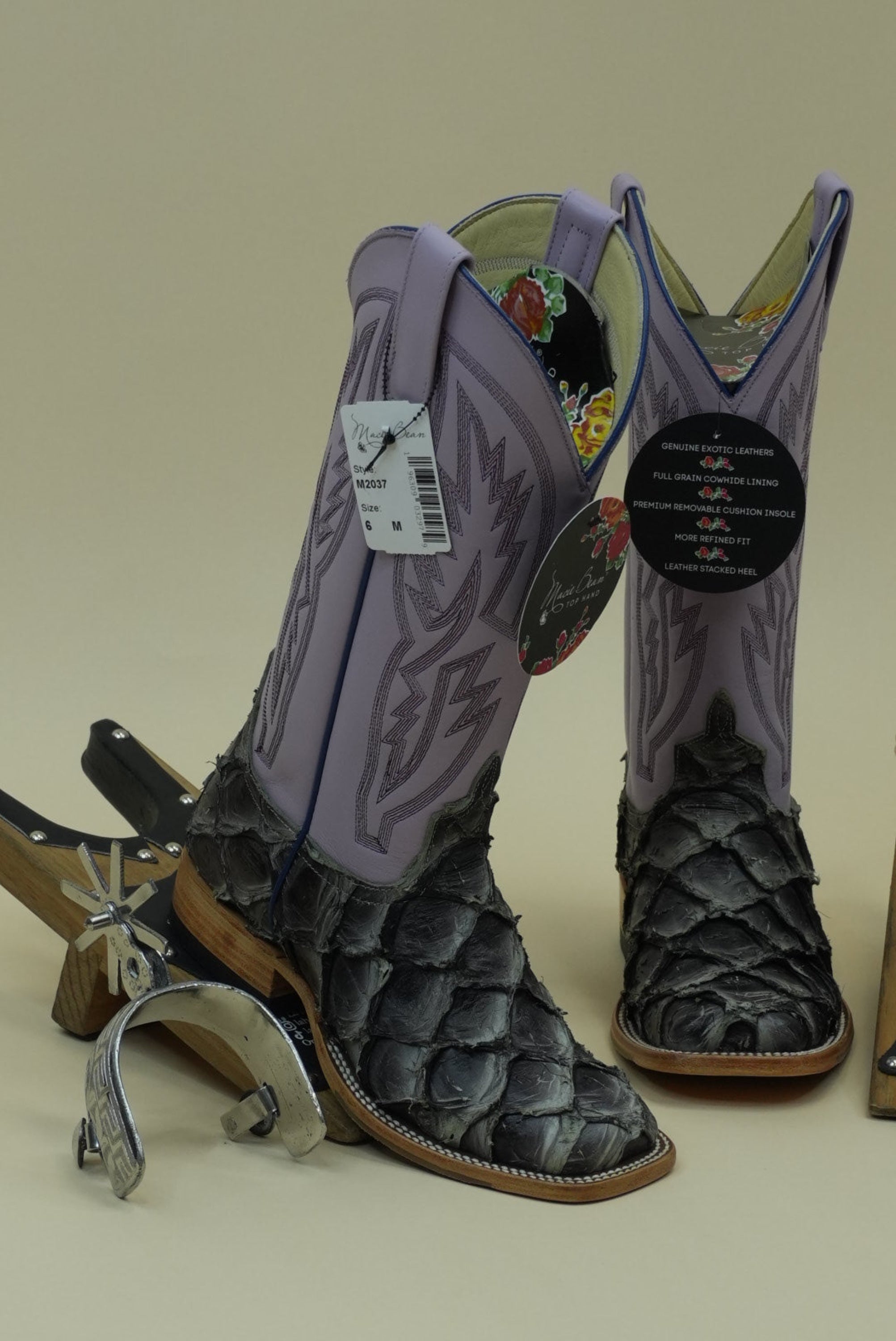 Macie Beam Mockingbird Big Bass Lavanda Pandora Botas Mujeres