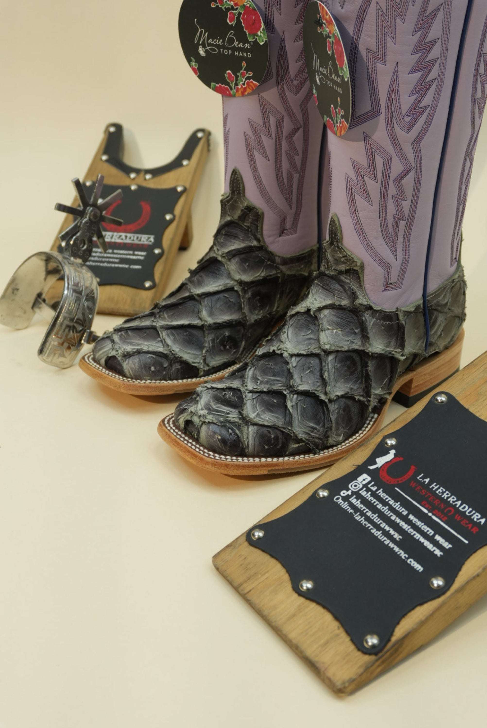 Macie Beam Mockingbird Big Bass Lavanda Pandora Botas Mujeres