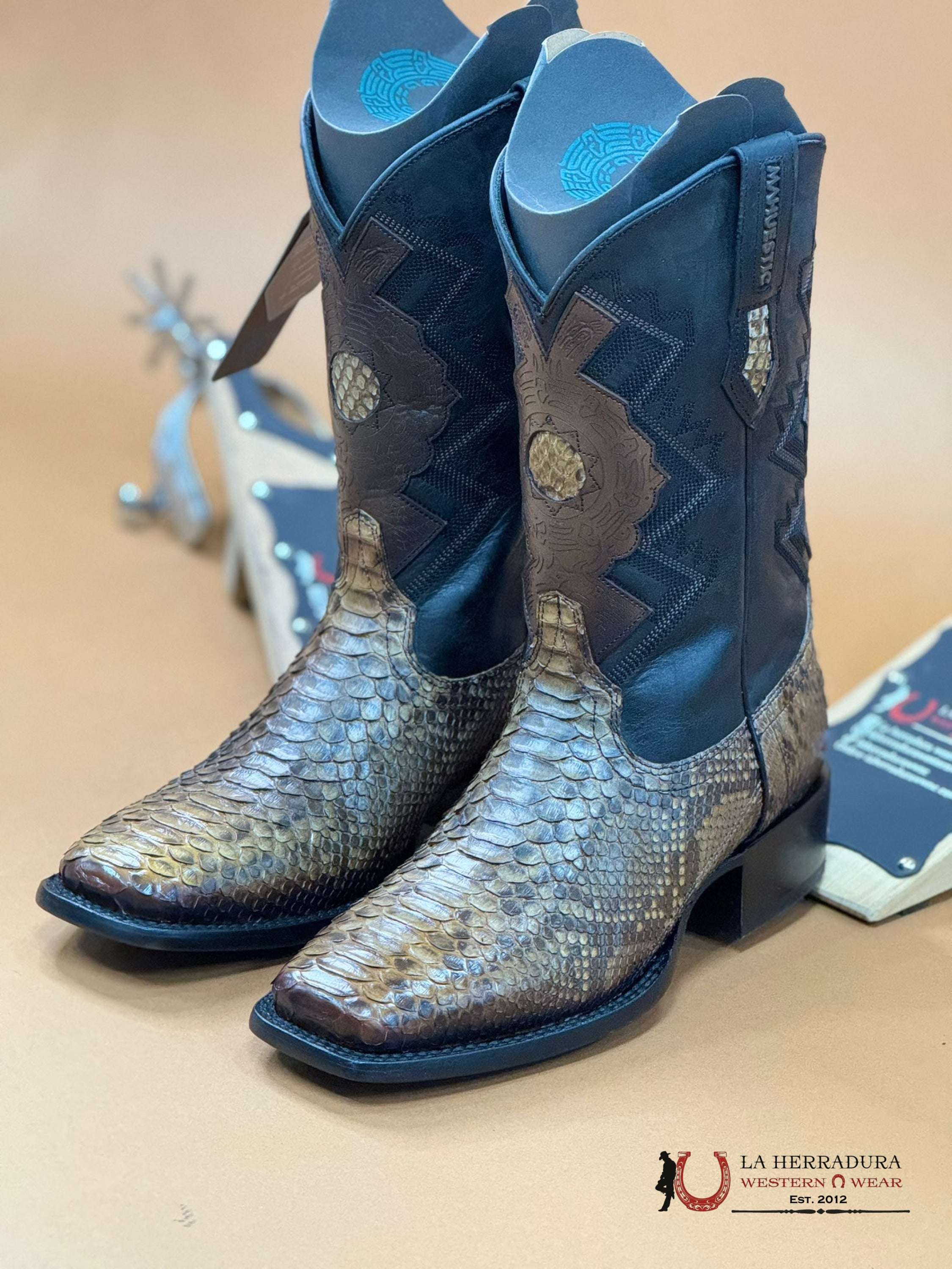 Mahuestic Python Arena Square Toe Wa0632 Botas Hombres