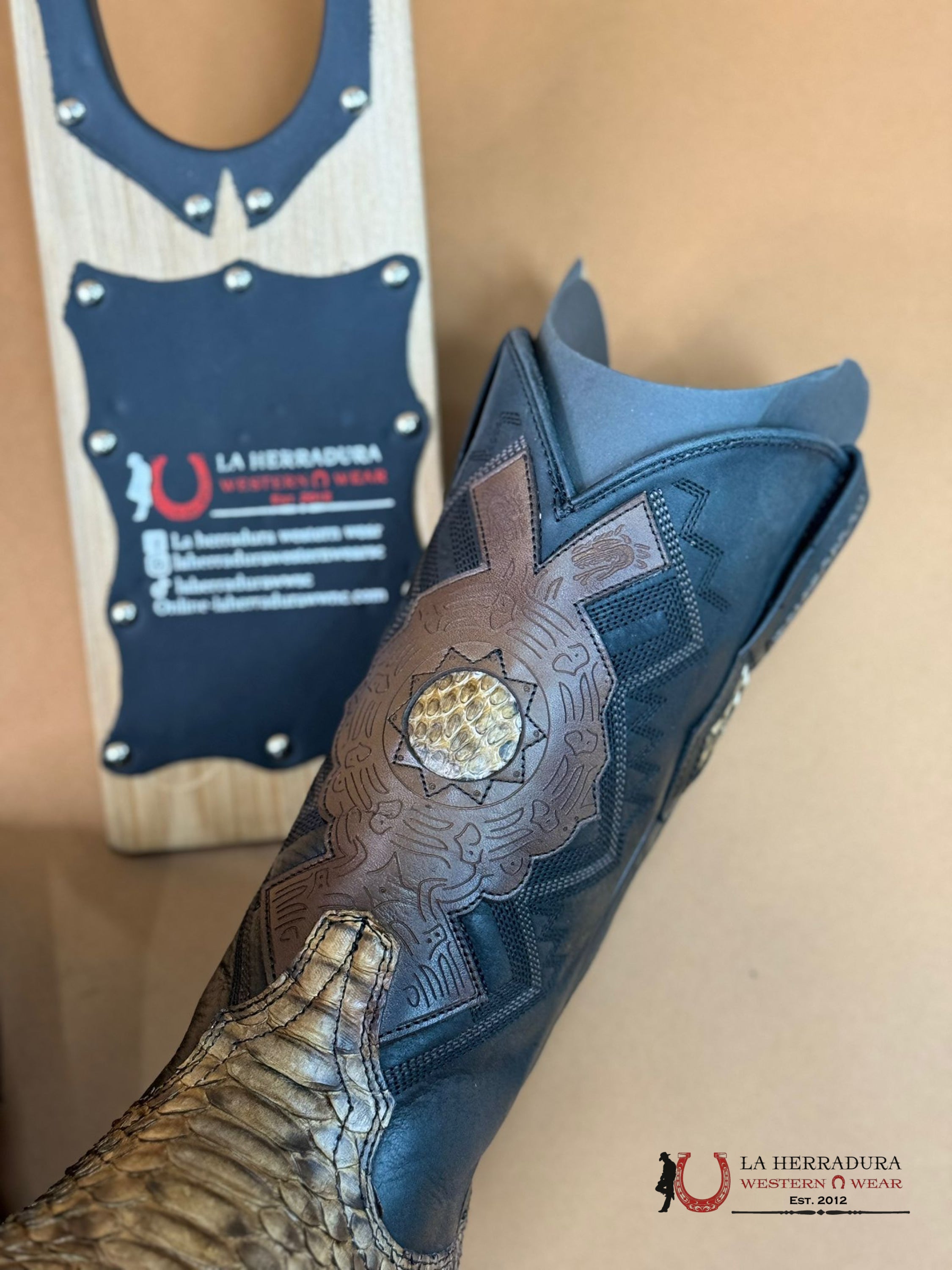 Mahuestic Python Arena Square Toe Wa0632 Botas Hombres