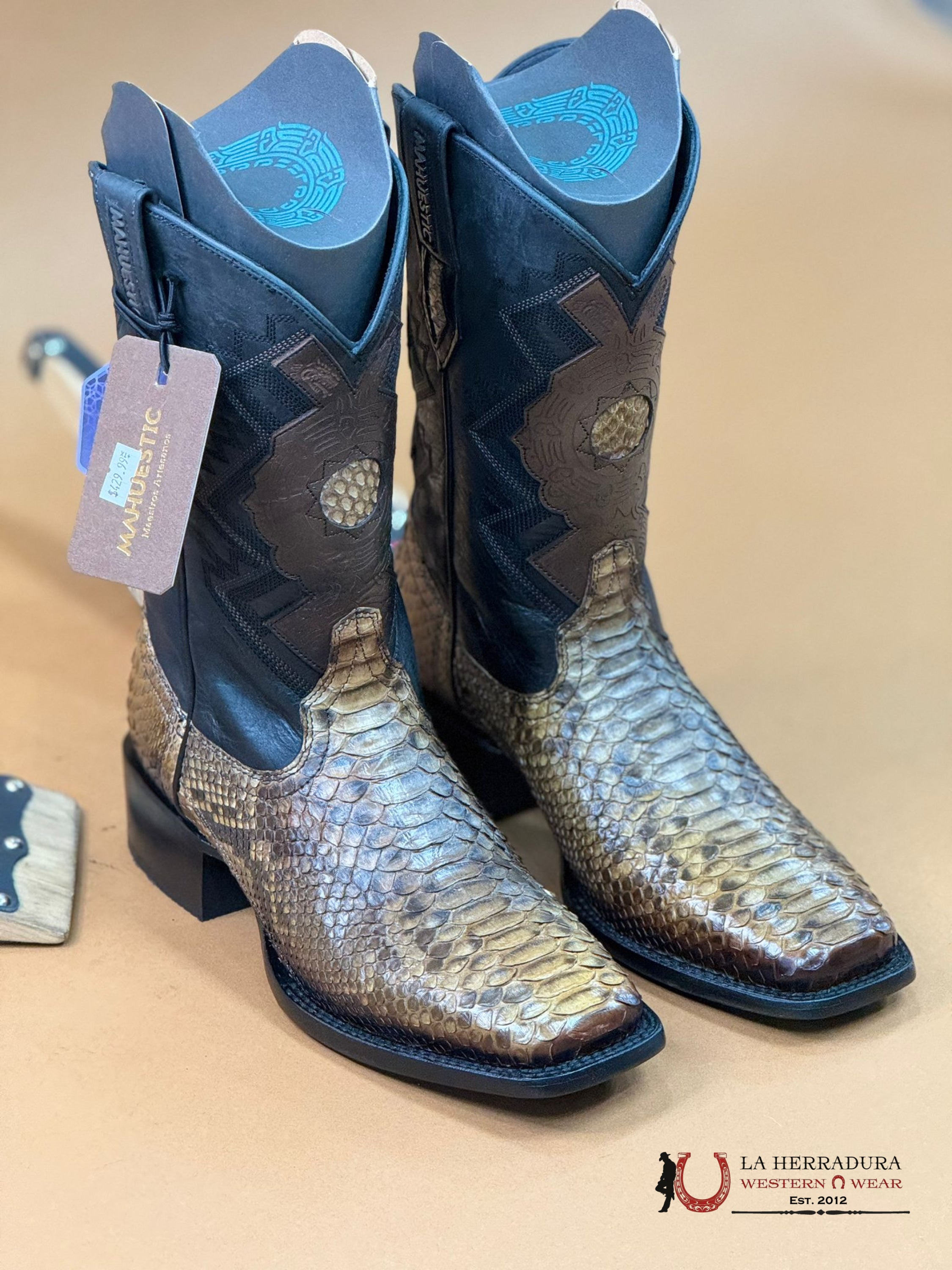 Mahuestic Python Arena Square Toe Wa0632 Botas Hombres