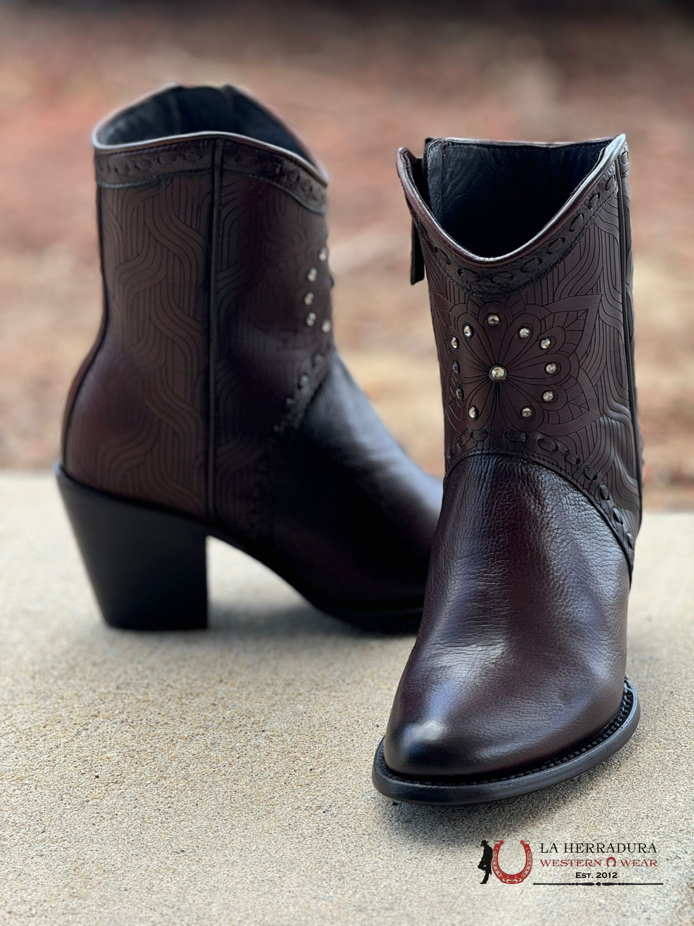 Mahuestic Women Res Choco Short Boot Botas Mujeres