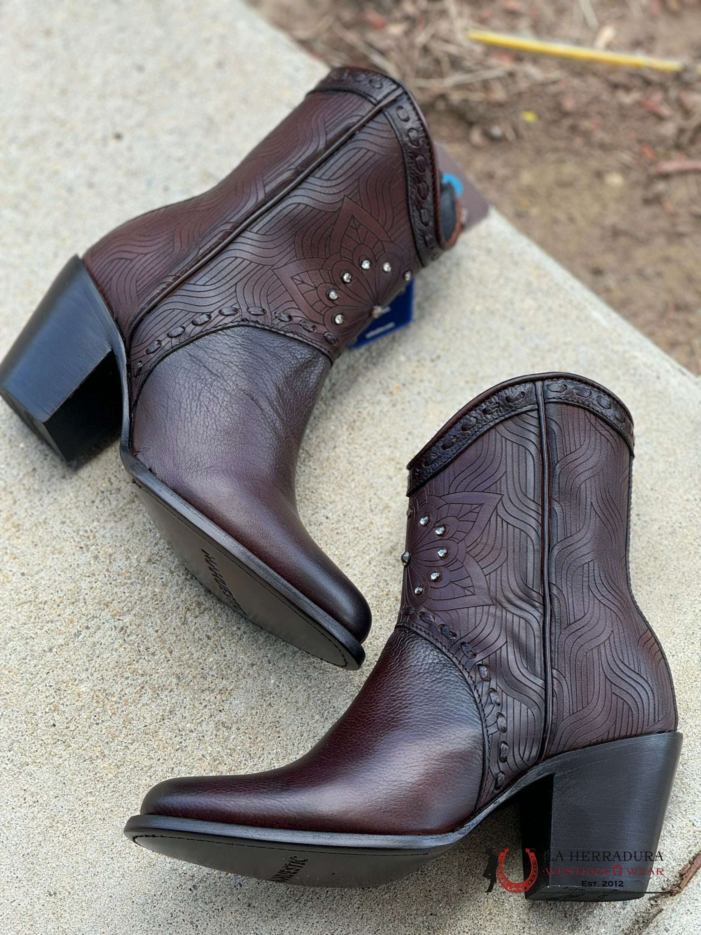Mahuestic Women Res Choco Short Boot Botas Mujeres