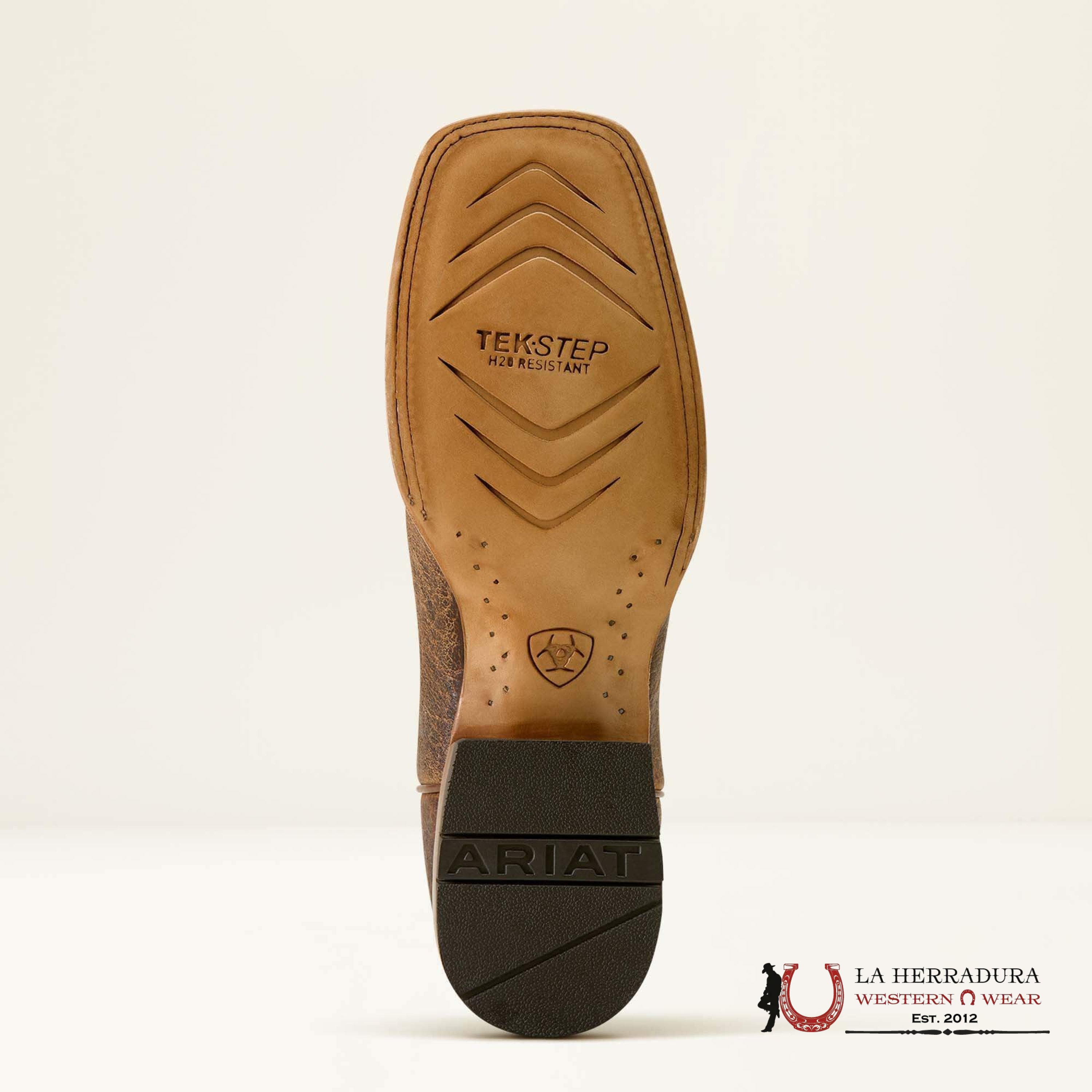 MEN ARIAT BOOT ROCK RIDGE SADDLE BROWN BISON/NUTSHELL TAN 10063783 BOTAS HOMBRES