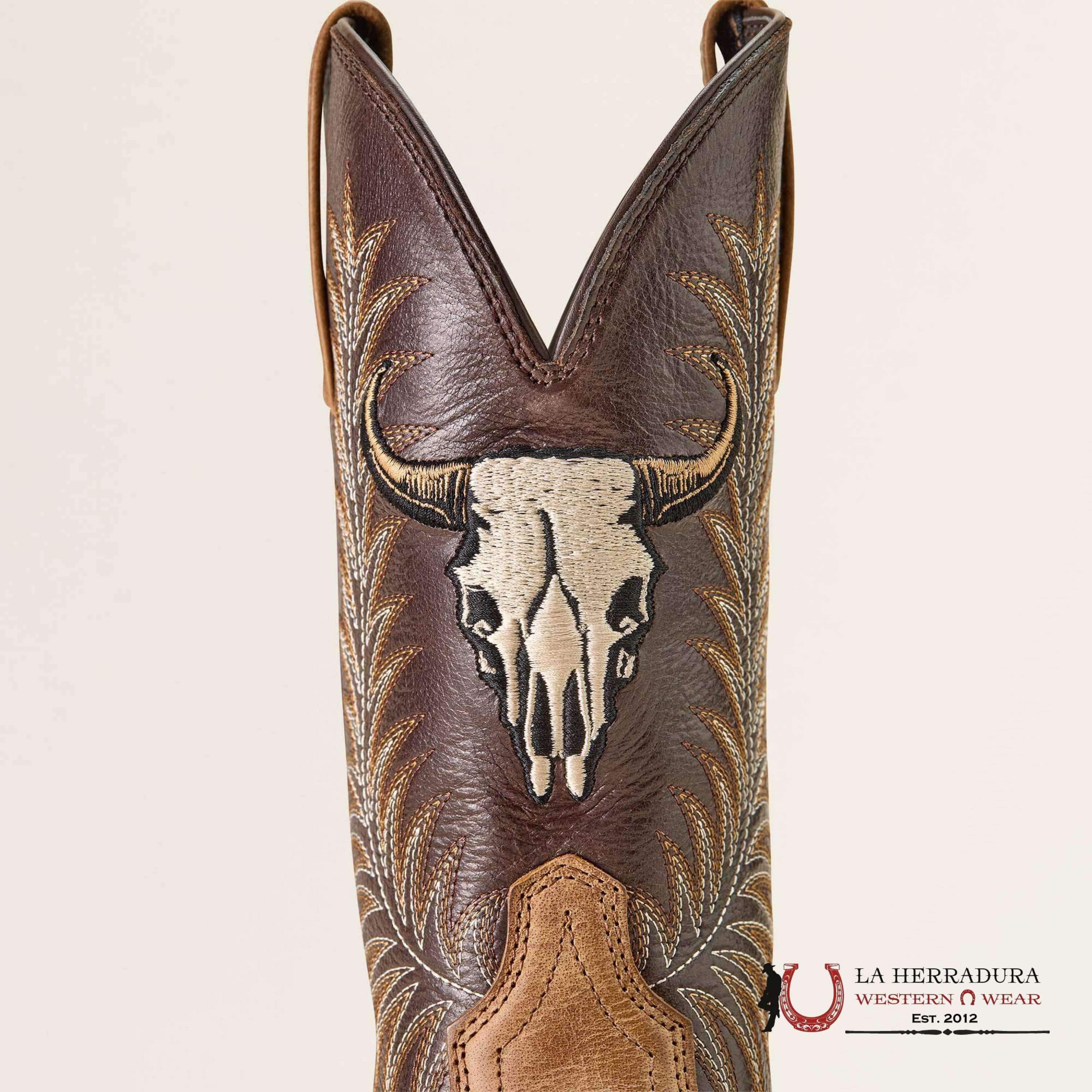 MEN ARIAT BOOT SPORT STEER SKULL 10064053 BOTAS HOMBRES