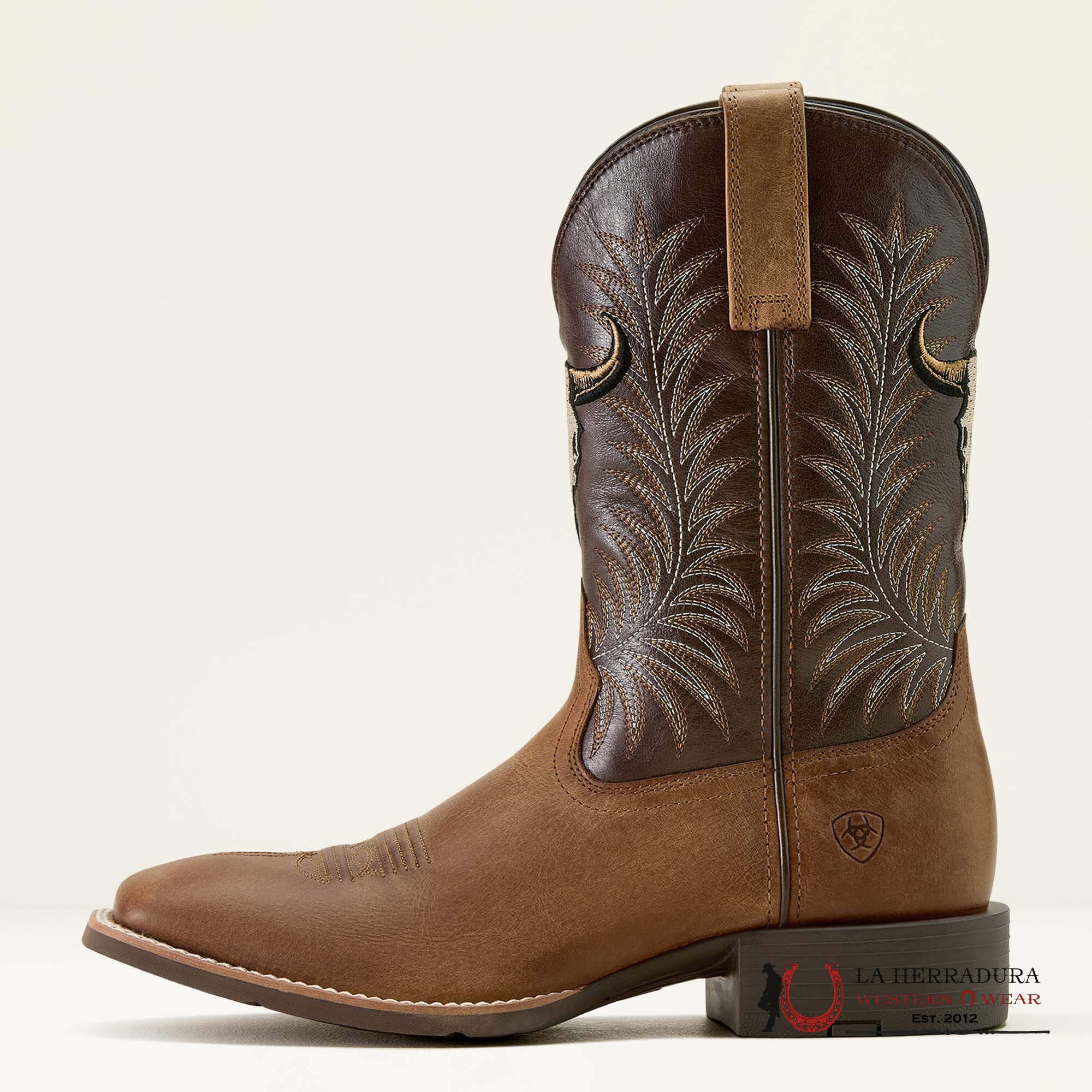 MEN ARIAT BOOT SPORT STEER SKULL 10064053 BOTAS HOMBRES