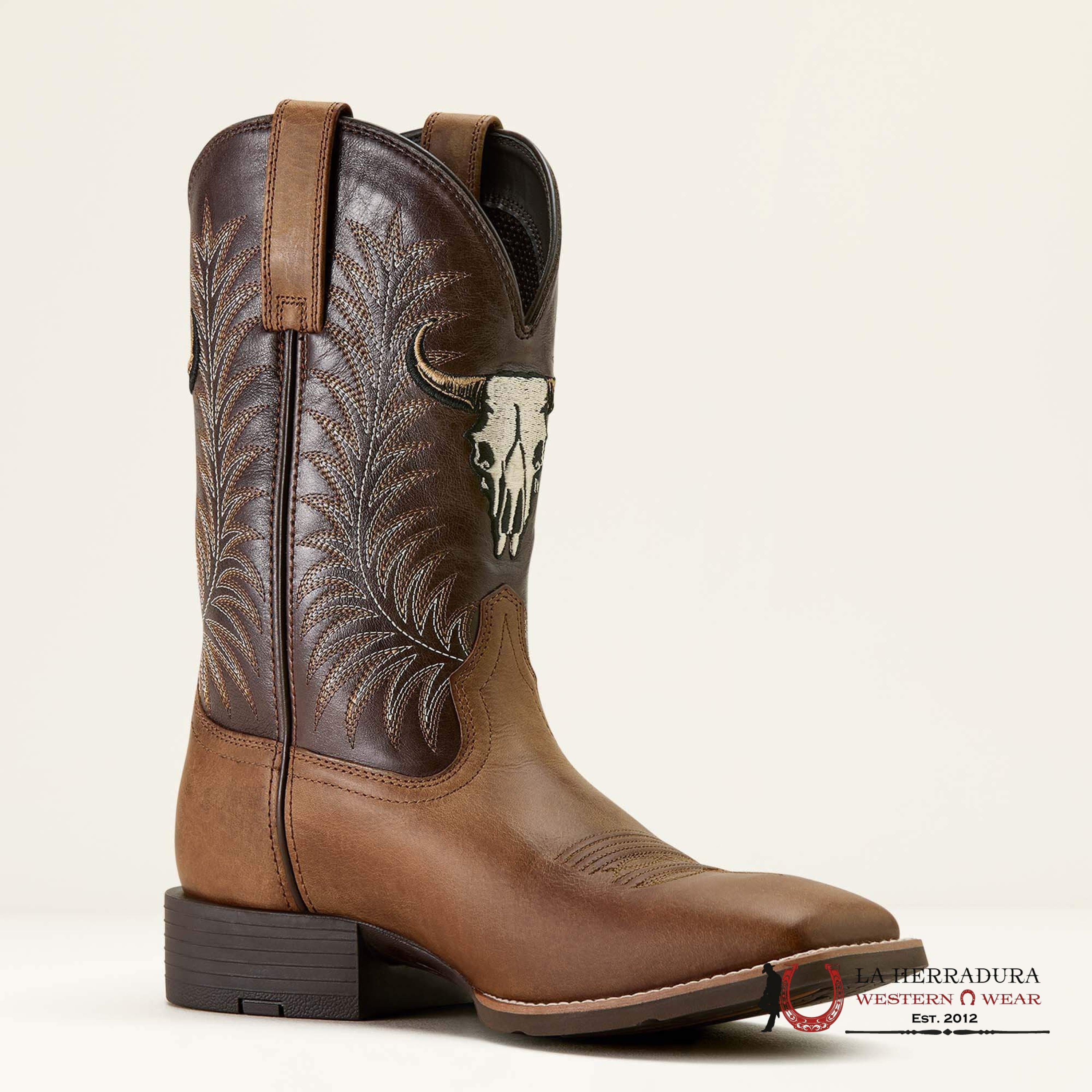 MEN ARIAT BOOT SPORT STEER SKULL 10064053 BOTAS HOMBRES