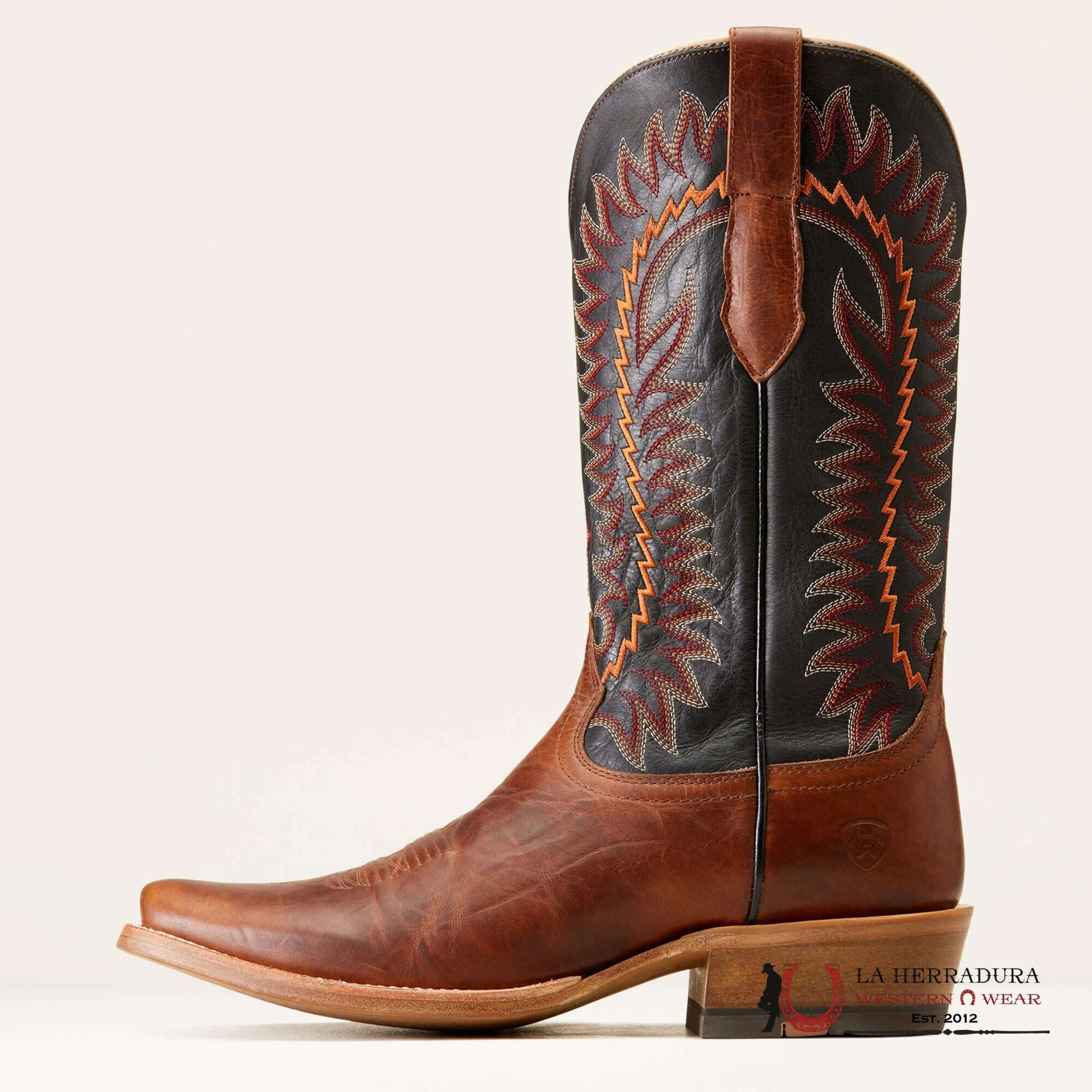 MEN ARIAT FUTURITY TIME COPPER CRUNCH ANCIENT BLACK 10046999 BOTAS HOMBRES