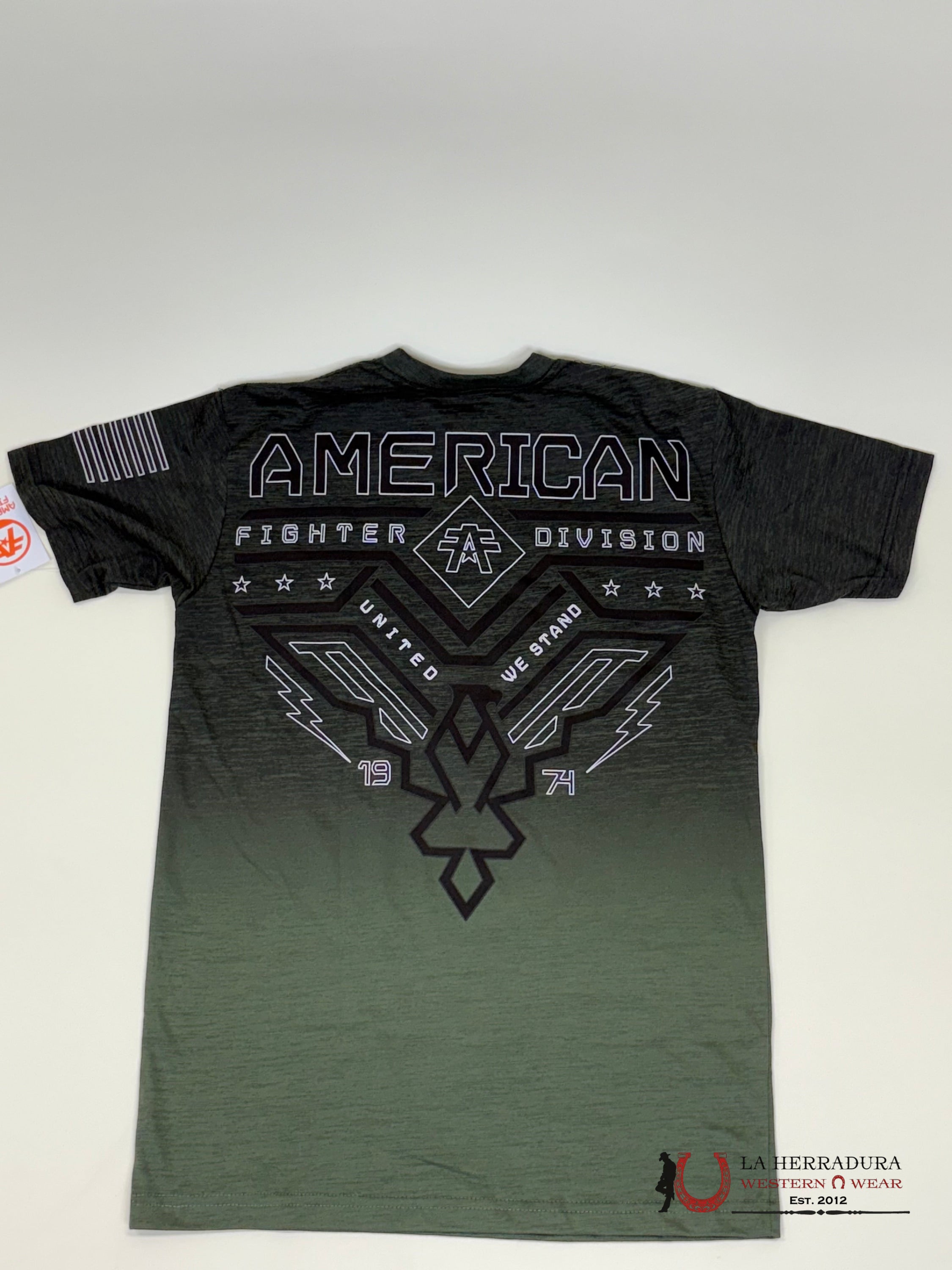 American Fighter T-Shirt Dugger Dark Green Ropa Hombres