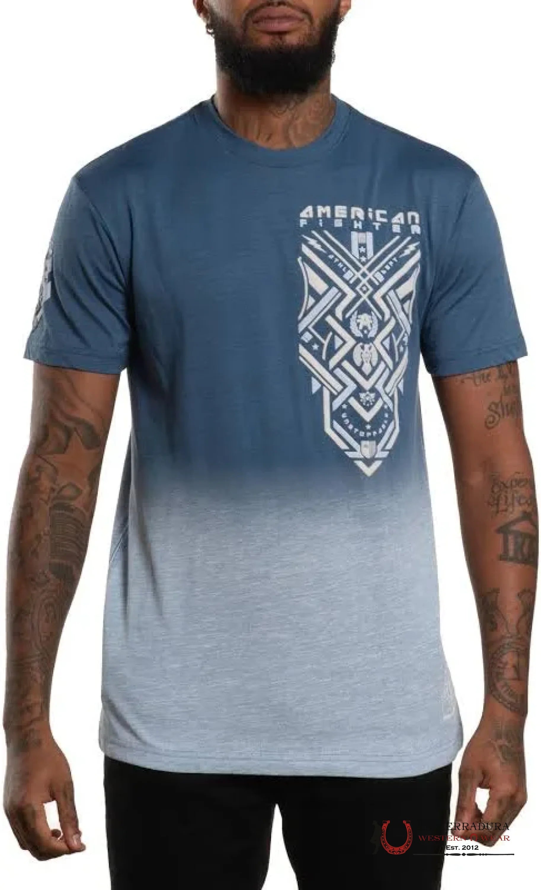 MENS AMERICAN FIGHTER TSHIRT- CANNONVILLE SS FM15656 ROPA HOMBRES