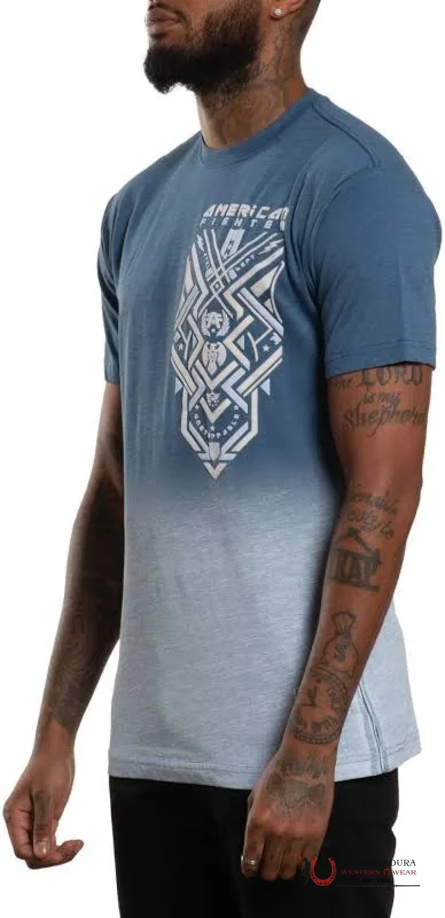 MENS AMERICAN FIGHTER TSHIRT- CANNONVILLE SS FM15656 ROPA HOMBRES