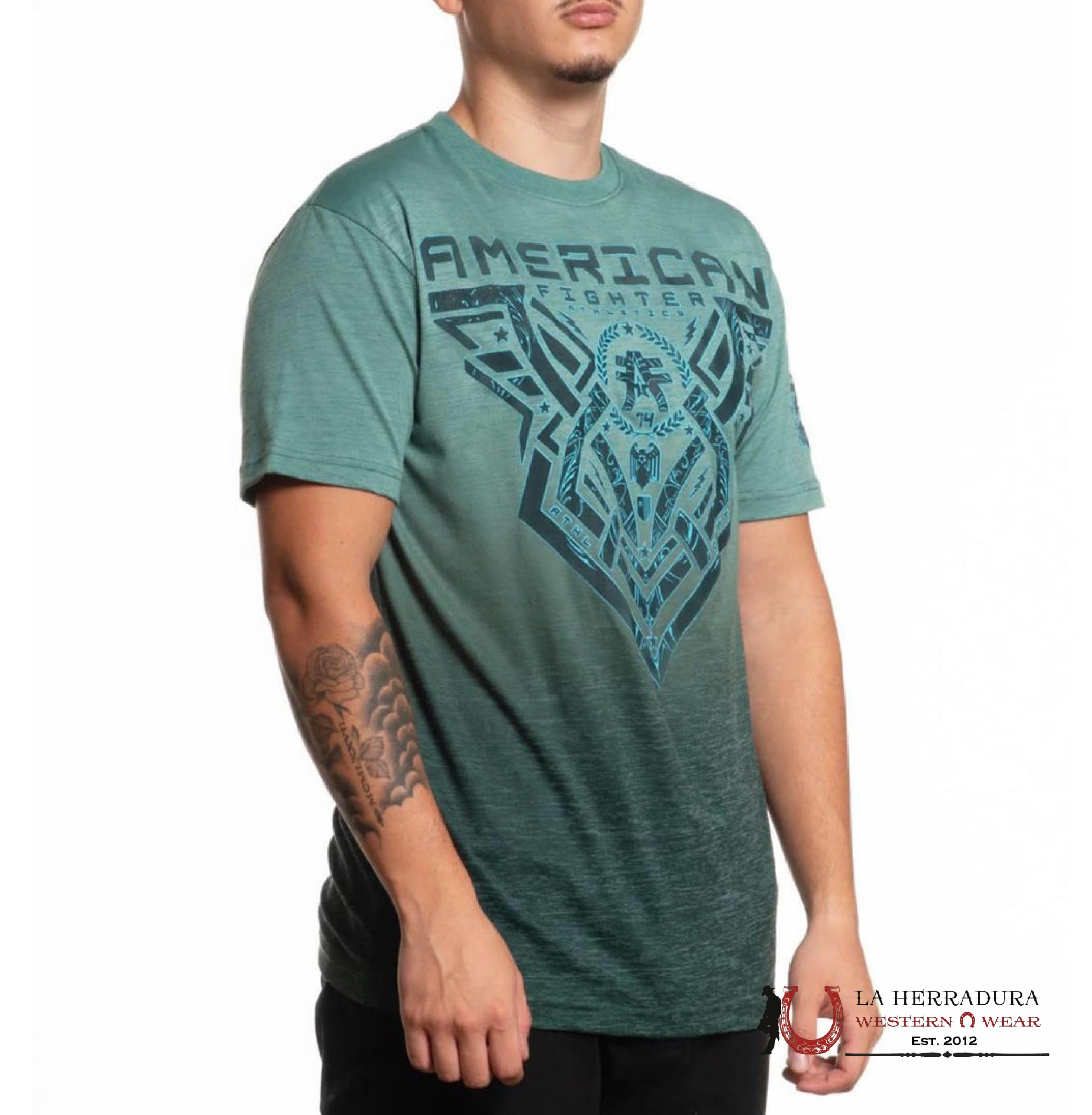 MENS AMERICAN FIGHTER TSHIRT- COLVILLE SS FM15657 ROPA HOMBRES