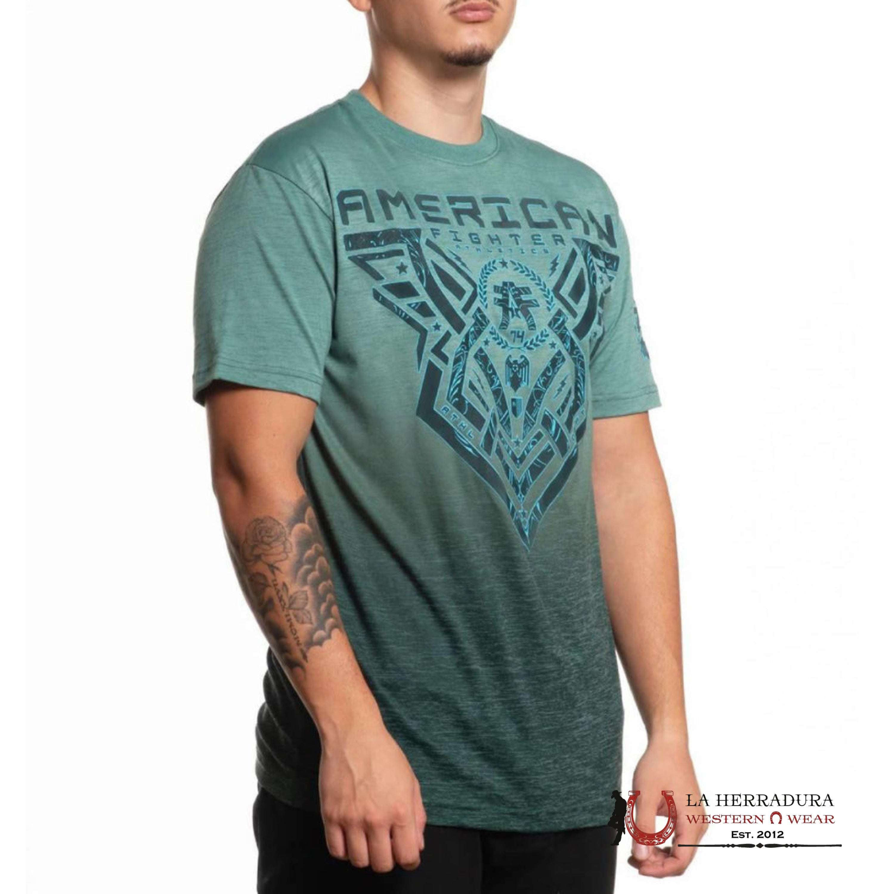 MENS AMERICAN FIGHTER TSHIRT- COLVILLE SS FM15657 ROPA HOMBRES