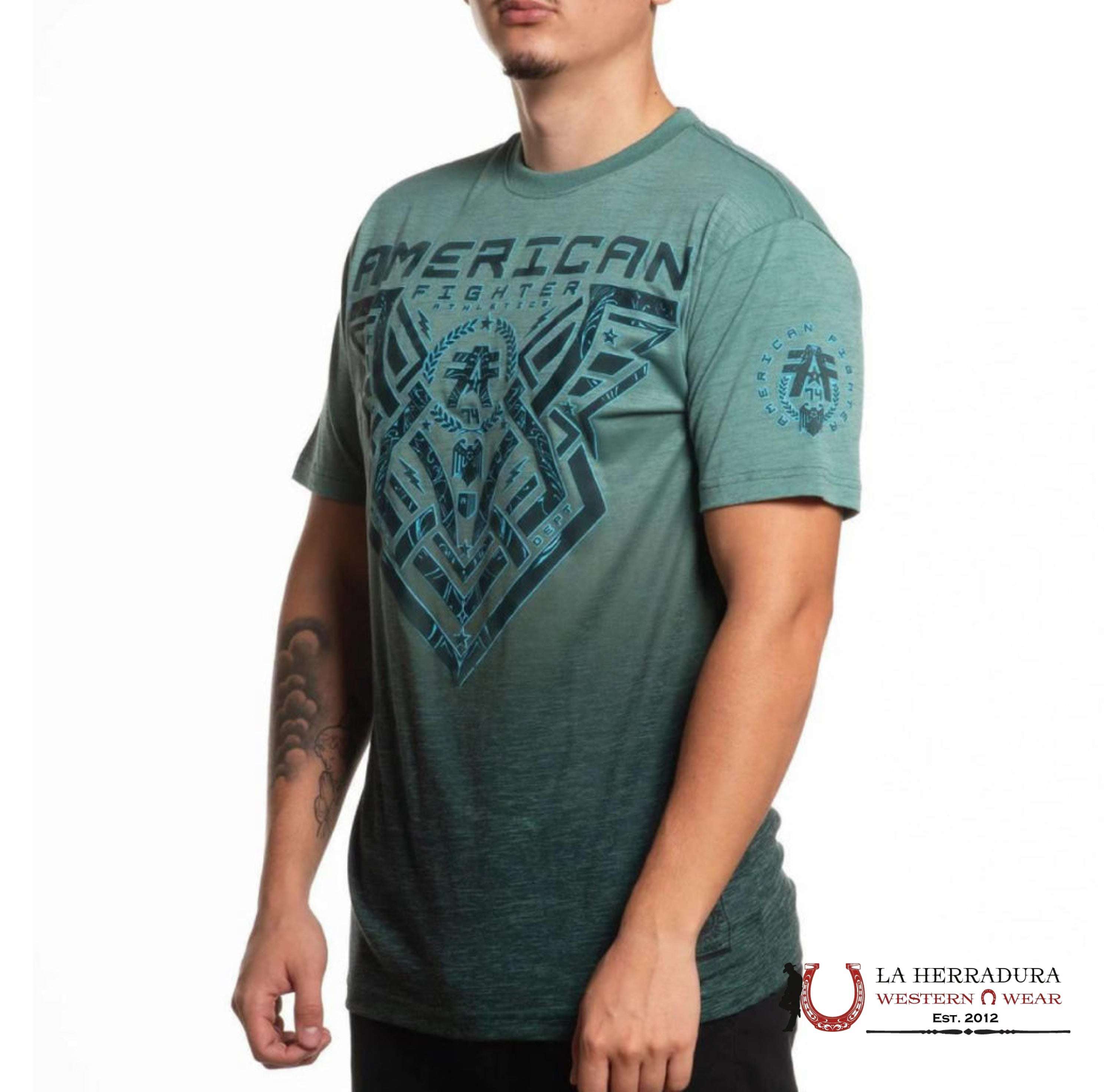 MENS AMERICAN FIGHTER TSHIRT- COLVILLE SS FM15657 ROPA HOMBRES