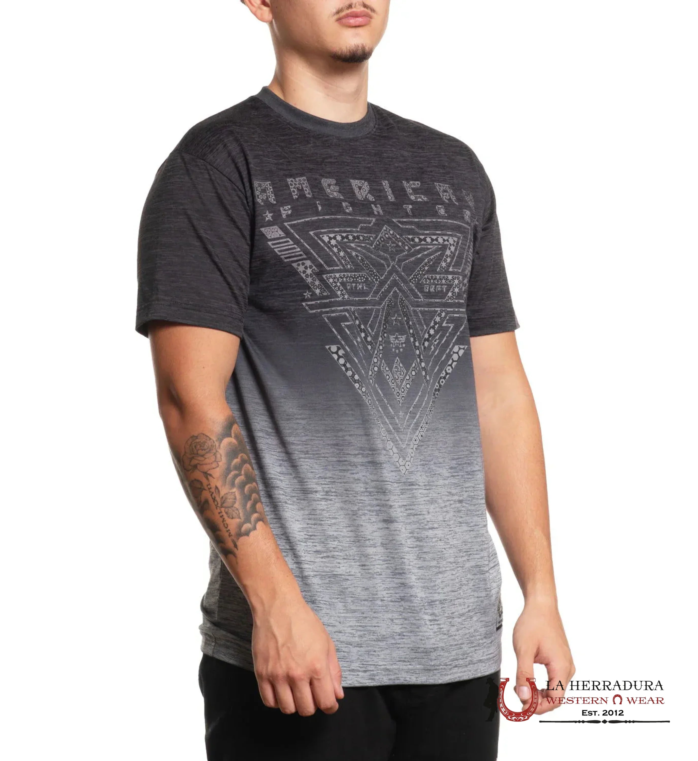 MENS AMERICAN FIGHTER TSHIRT- MISSION HILLS SS FM15479 ROPA HOMBRES