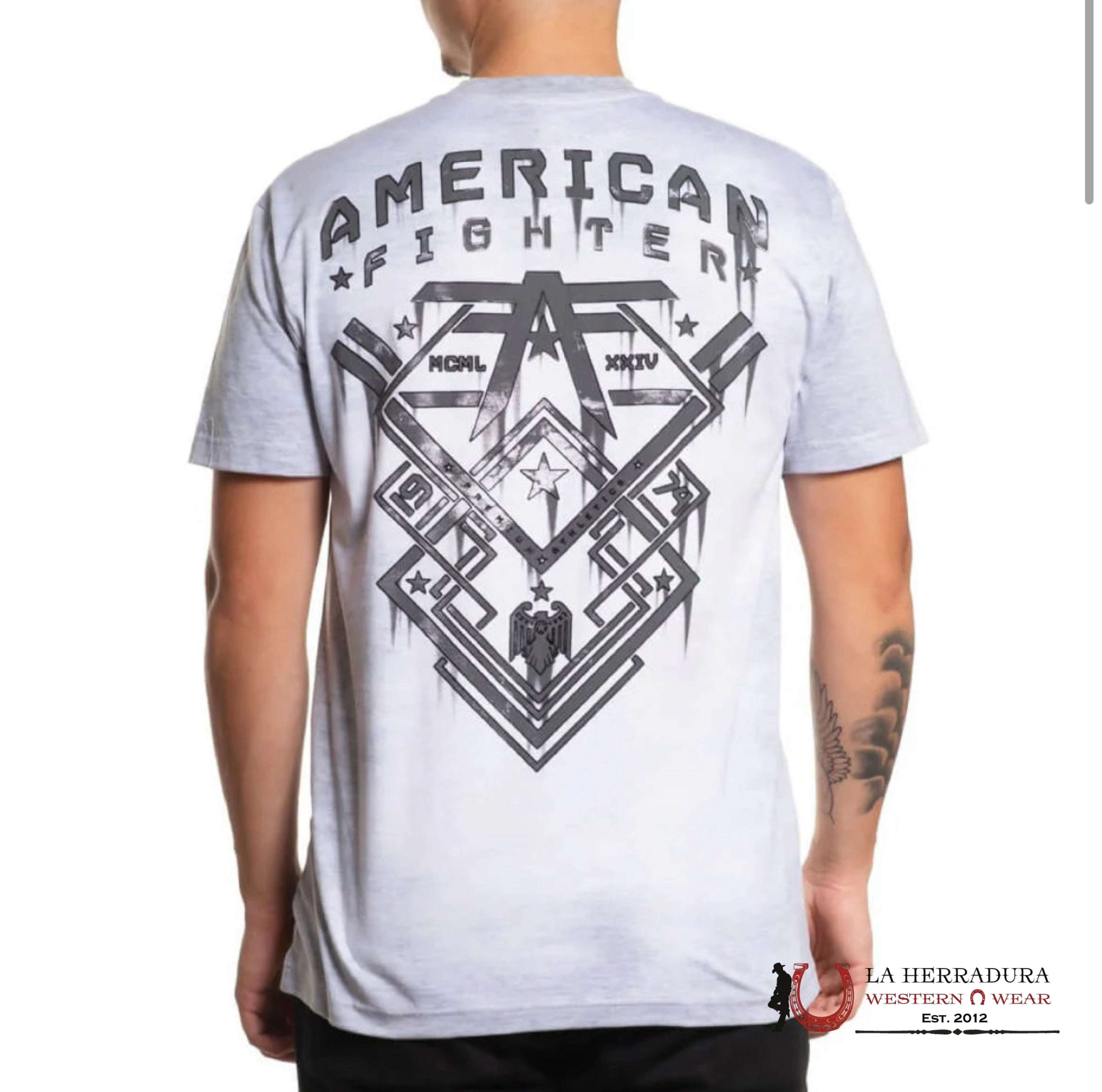 MENS AMERICAN FIGHTER TSHIRT- NANTUCKET SS FM15267 ROPA HOMBRES