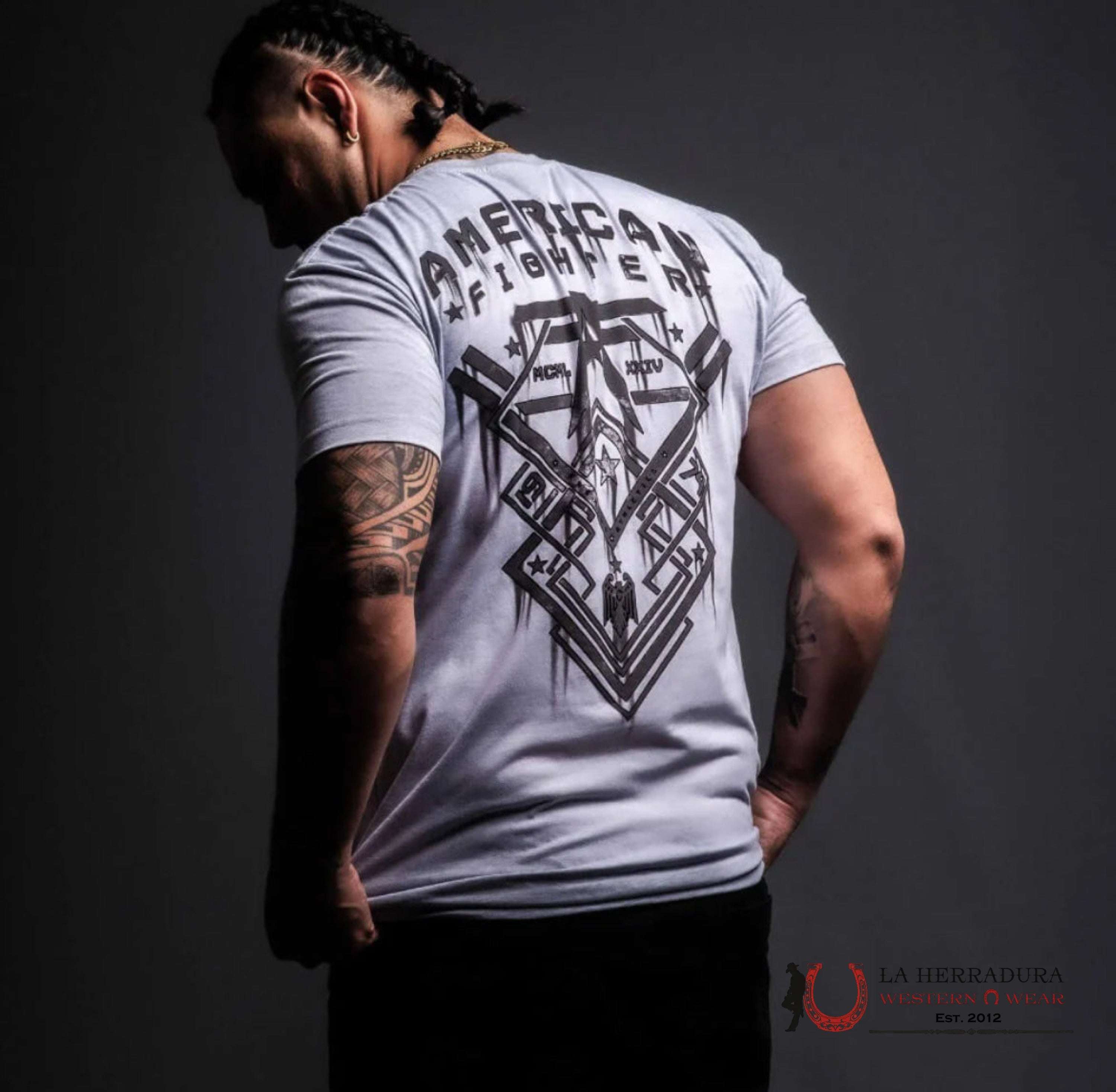 MENS AMERICAN FIGHTER TSHIRT- NANTUCKET SS FM15267 ROPA HOMBRES