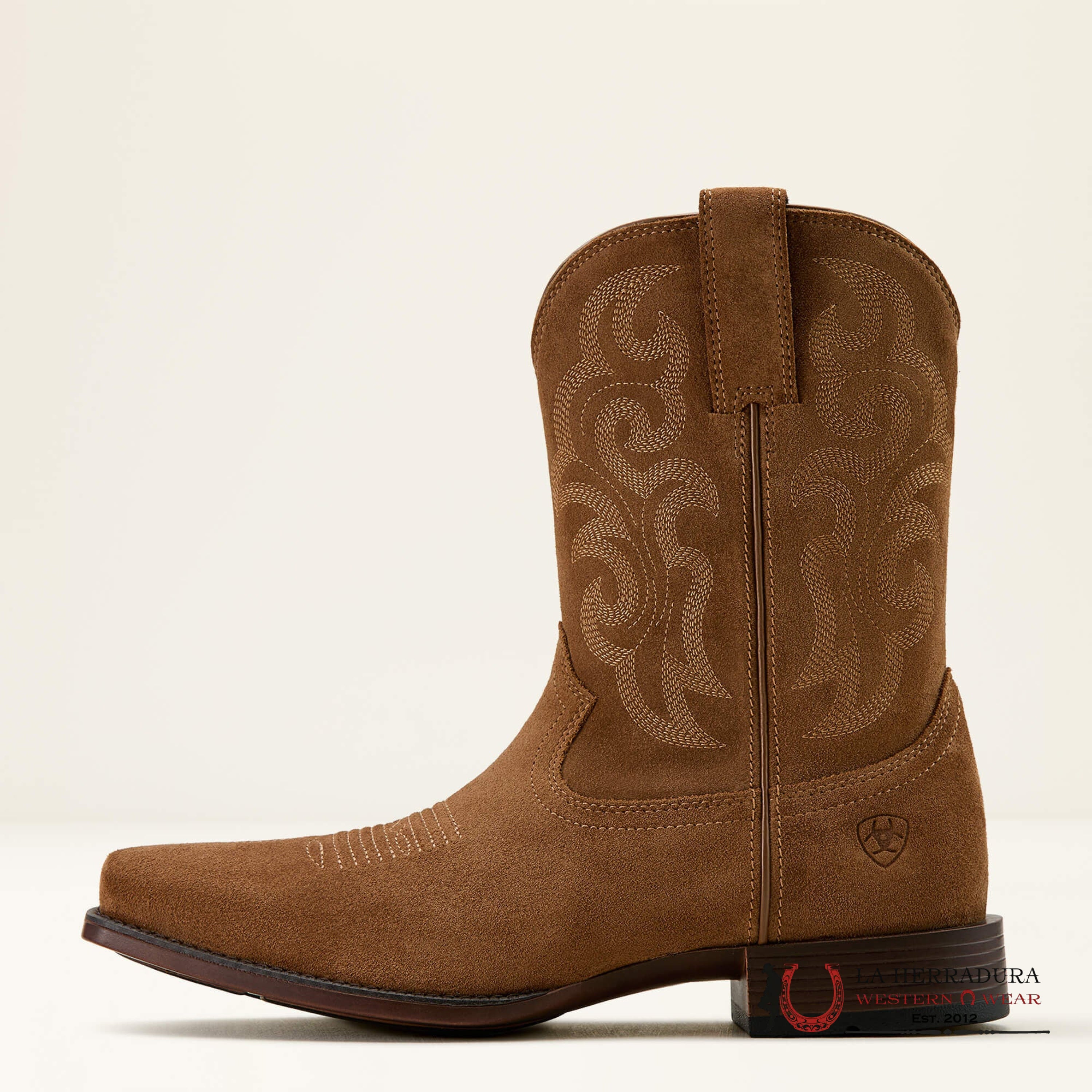 MENS ARIAT BODIE CHESTNUT SUEDE 10061150 BOTAS HOMBRES