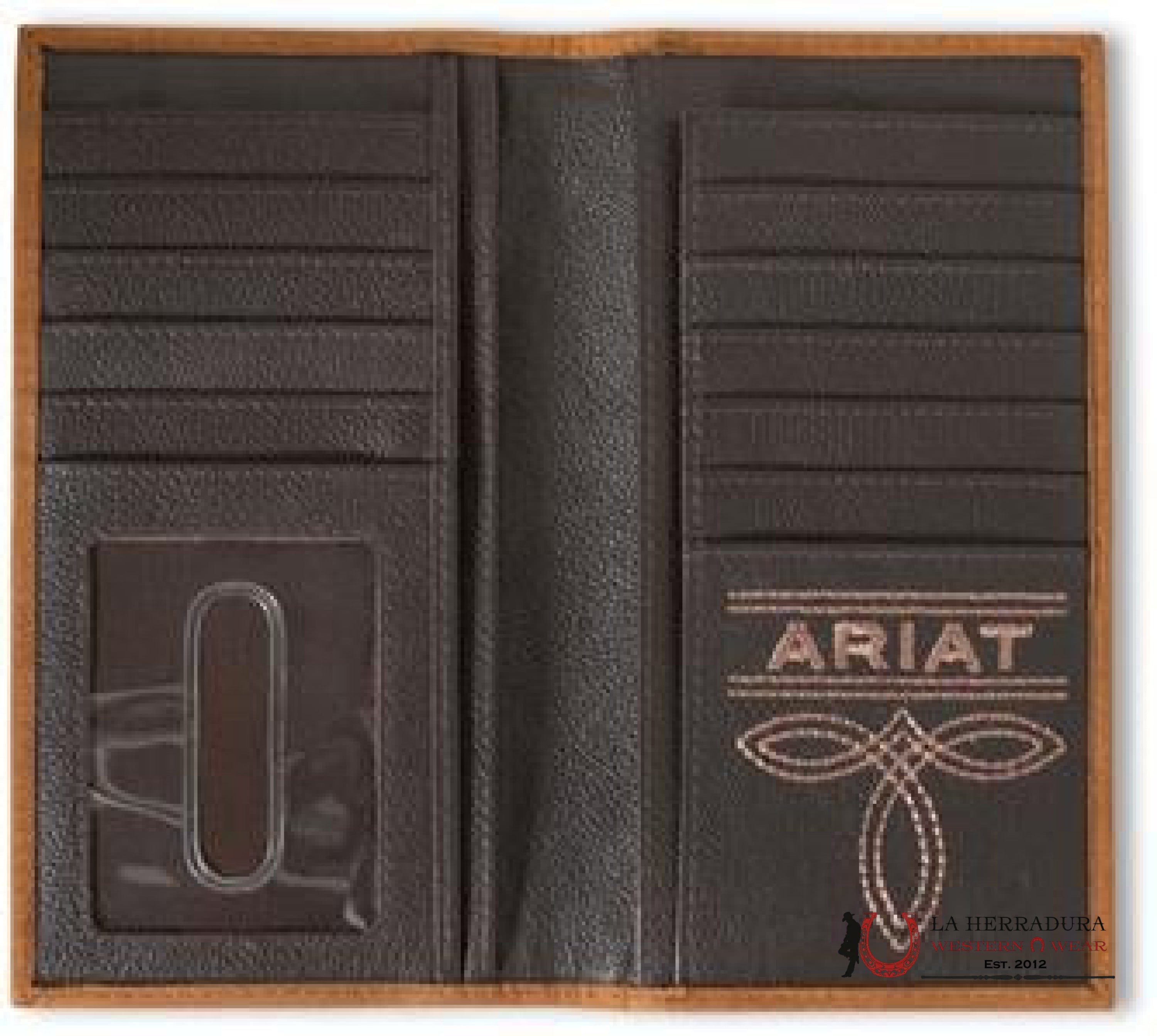 MENS ARIAT BROWN AZTEC RODEO WALLET- A35584217 ACCESORIOS