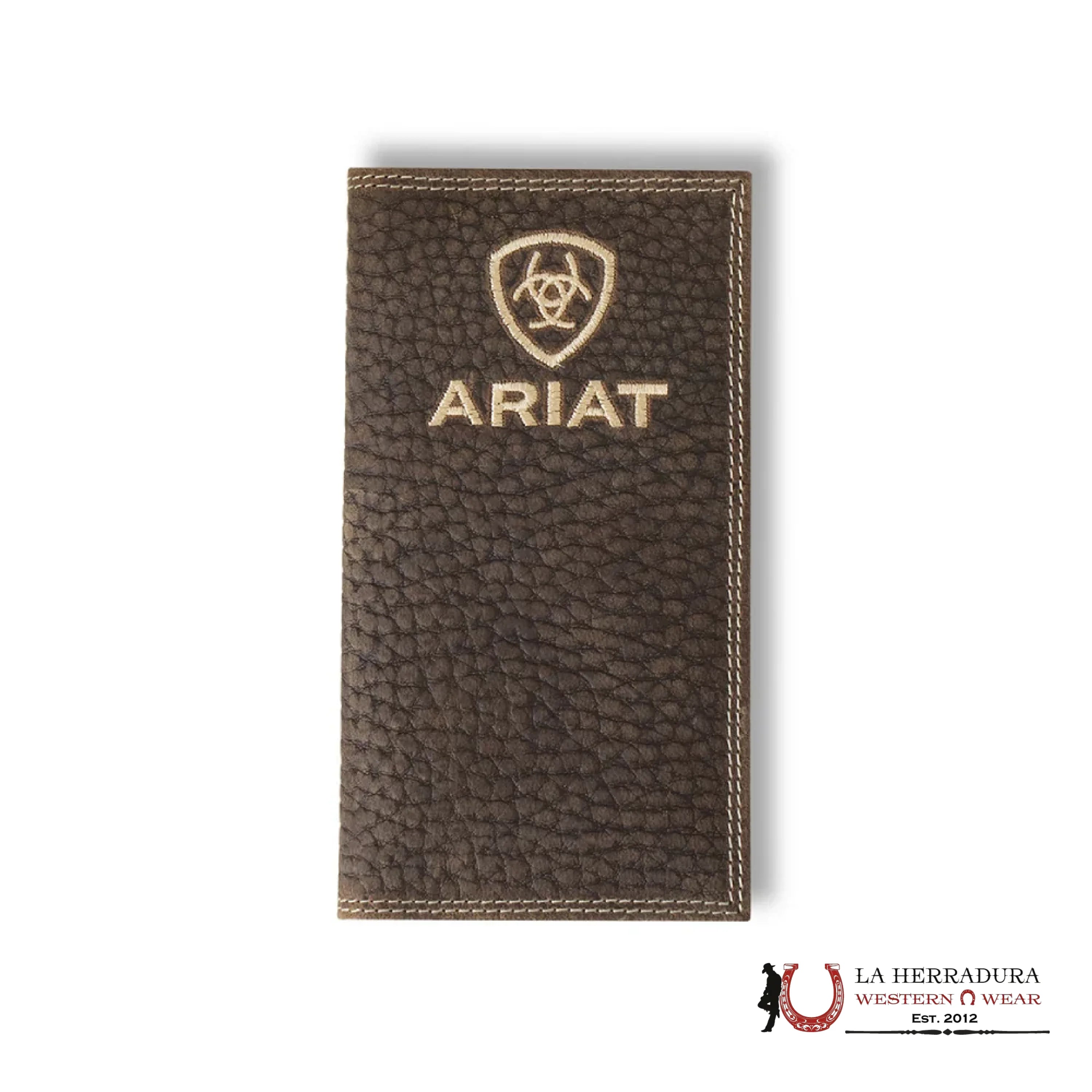 MENS ARIAT BROWN LOGO RODEO WALLET- A3555902 ACCESORIOS