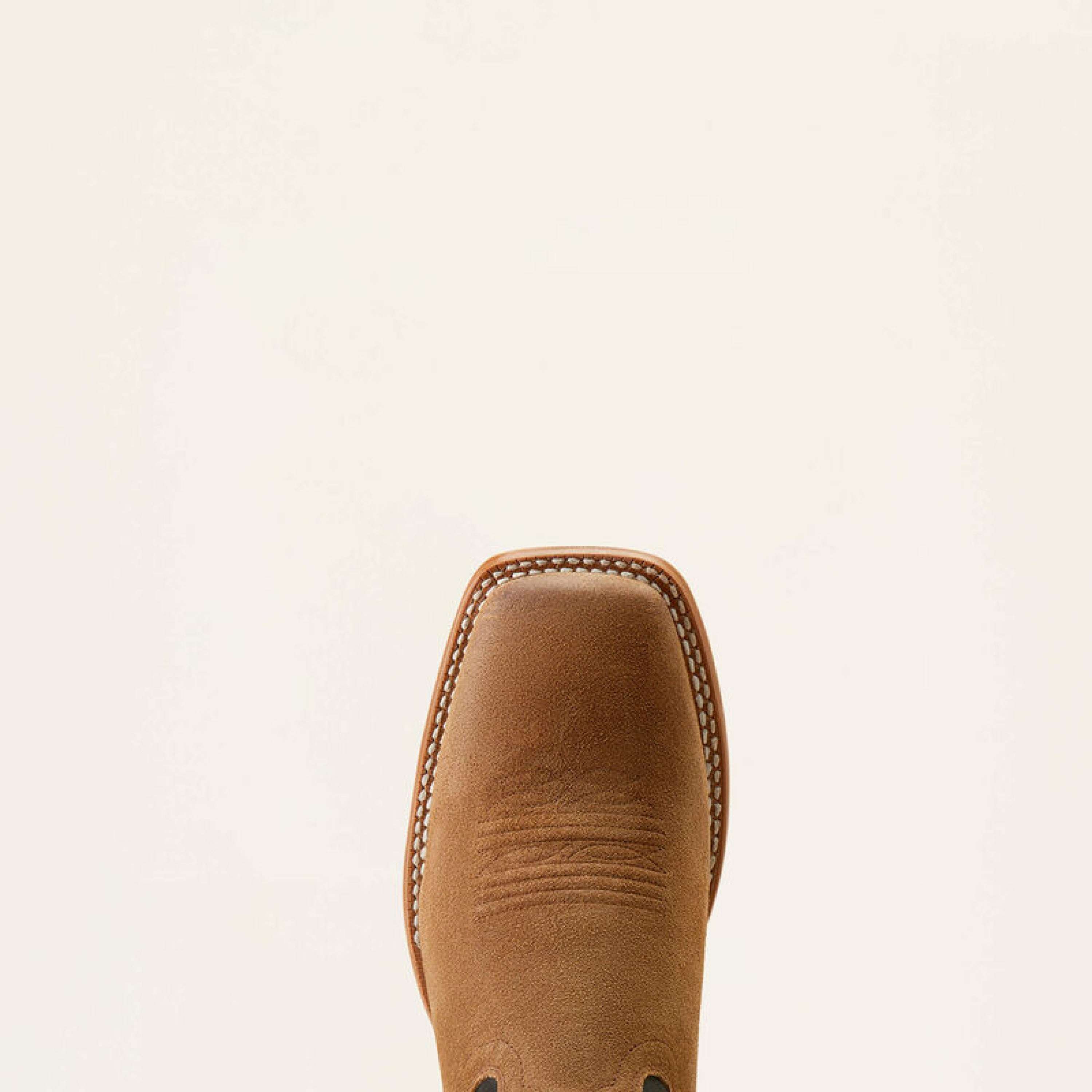 Mens Ariat Circuit Paxton Ranch Brown Suede Bayou Black 0897 Botas Hombres