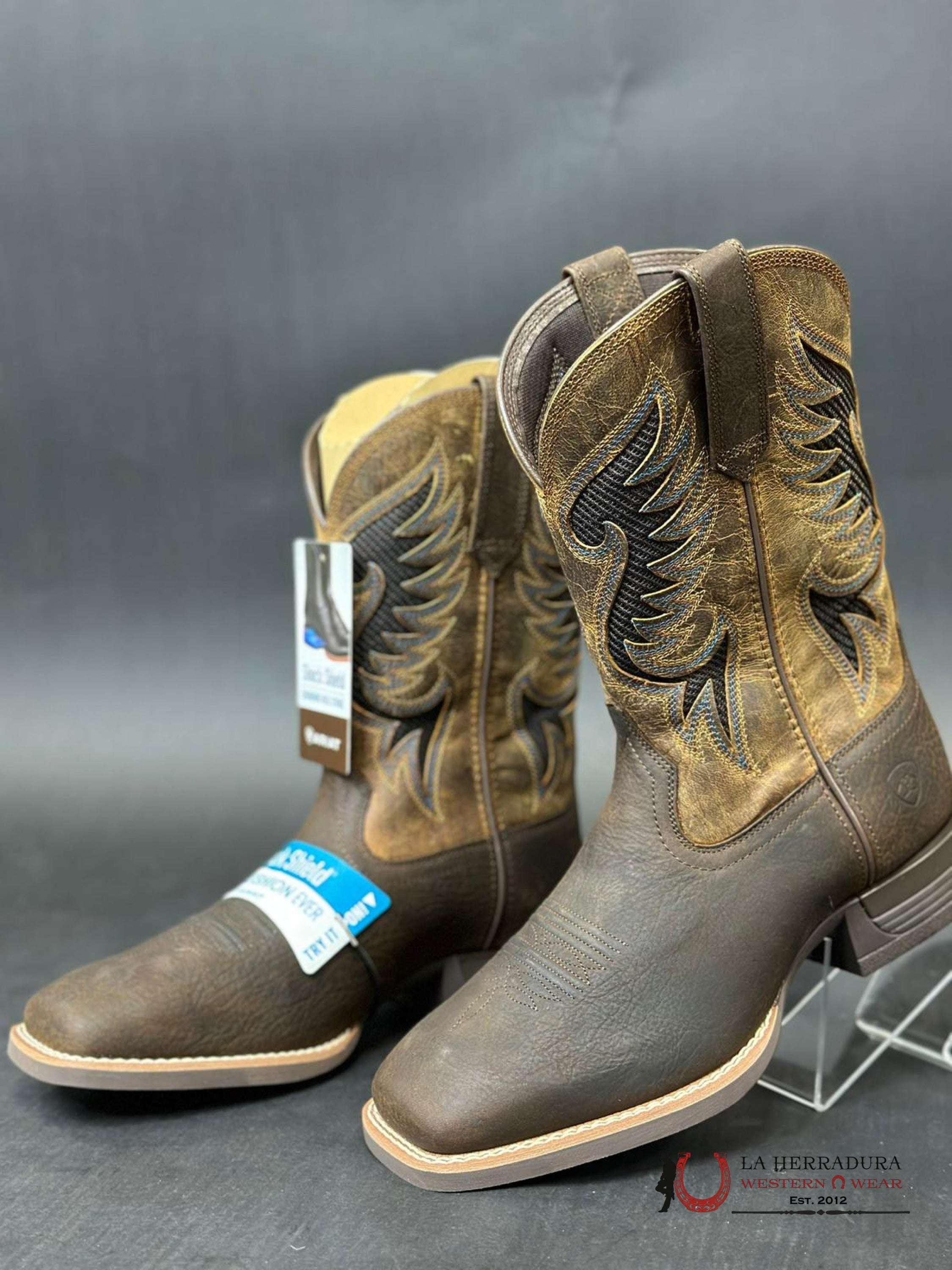 Mens Ariat Cowpuncher Ventek (Tm) Botas Hombres