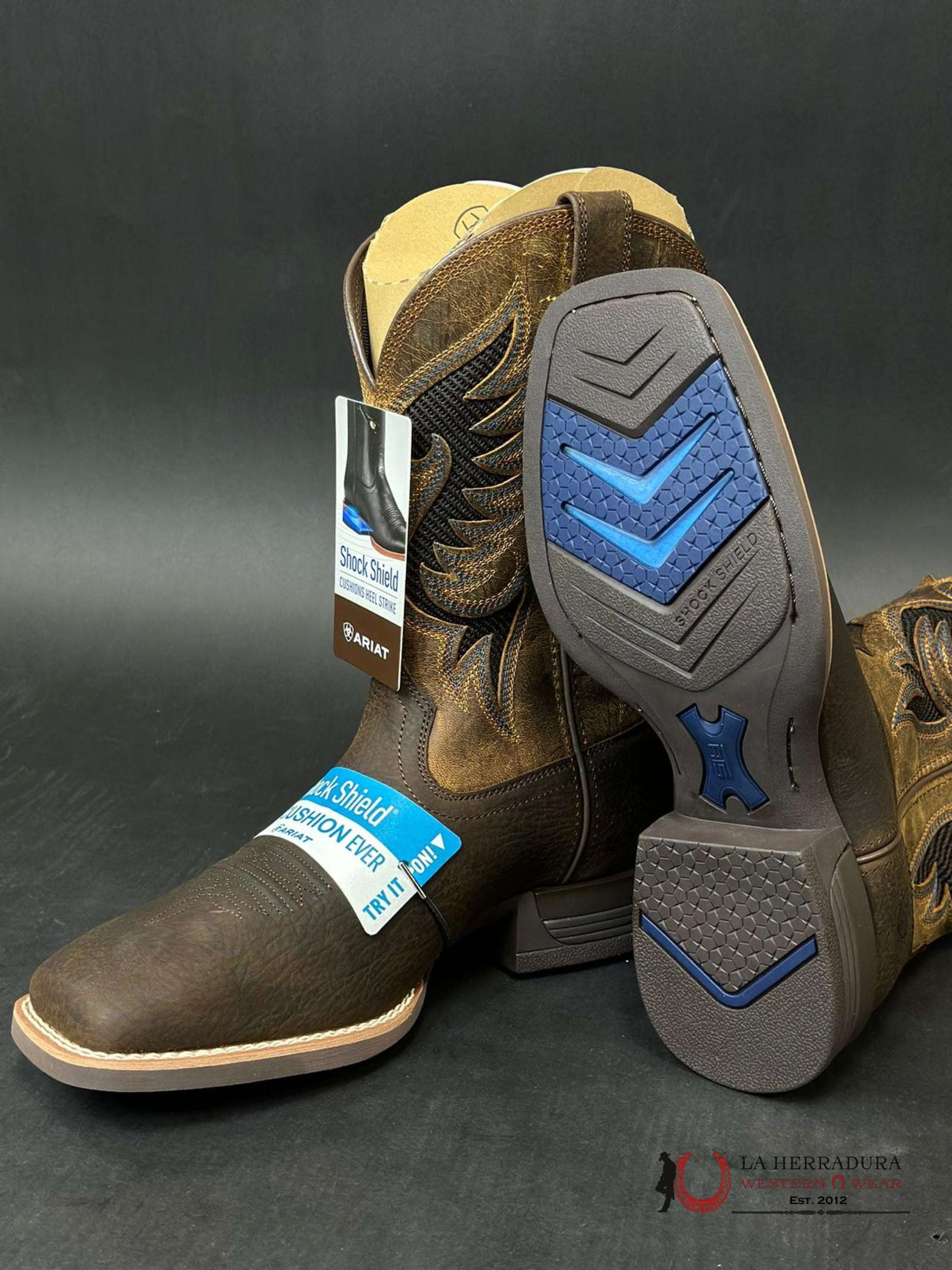 Mens Ariat Cowpuncher Ventek (Tm) Botas Hombres