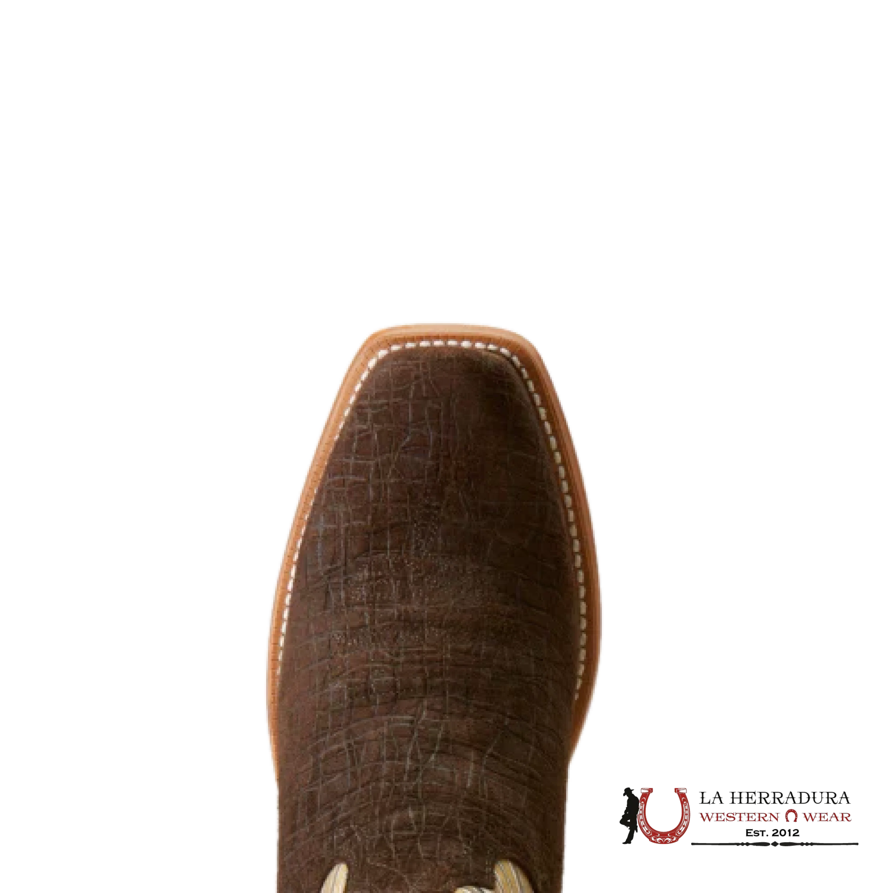 MENS ARIAT FUTURITY CHIMAYO CHOCOLATE HIPPO PRINT SANTA FE MUSTARD BOTAS HOMBRES