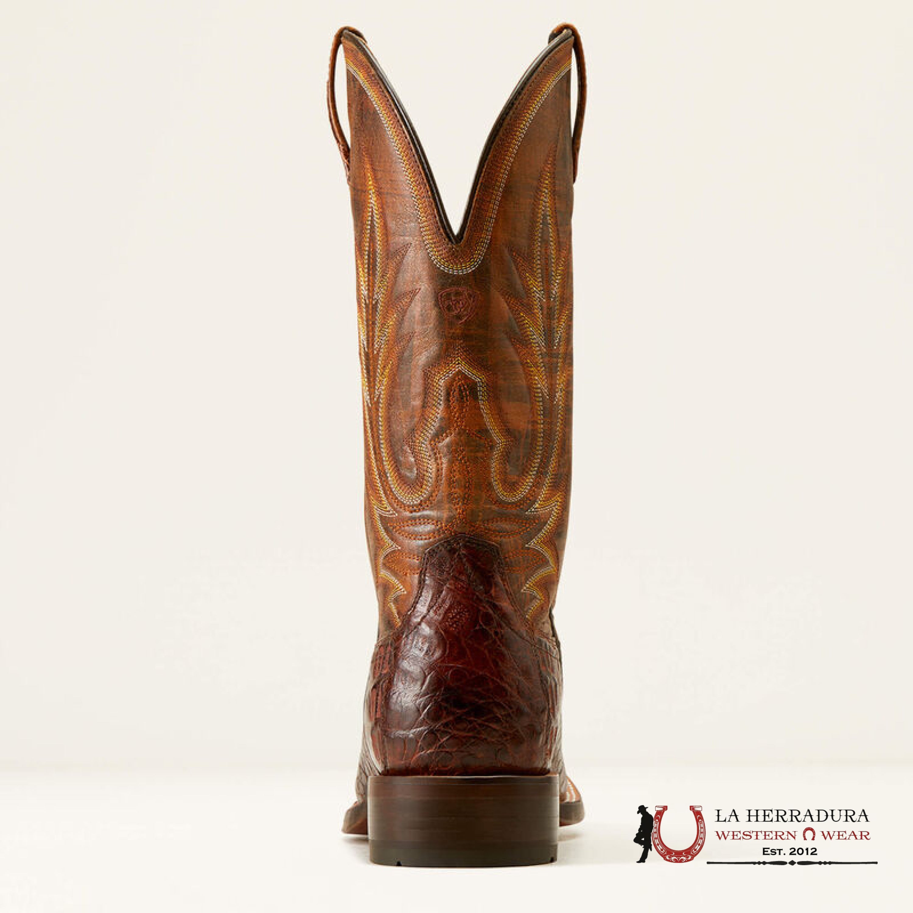 MENS ARIAT GUNSLINGER DARK AMBER CAIMAN BELLY HOTFIRE RUST 10042477 BOTAS HOMBRES