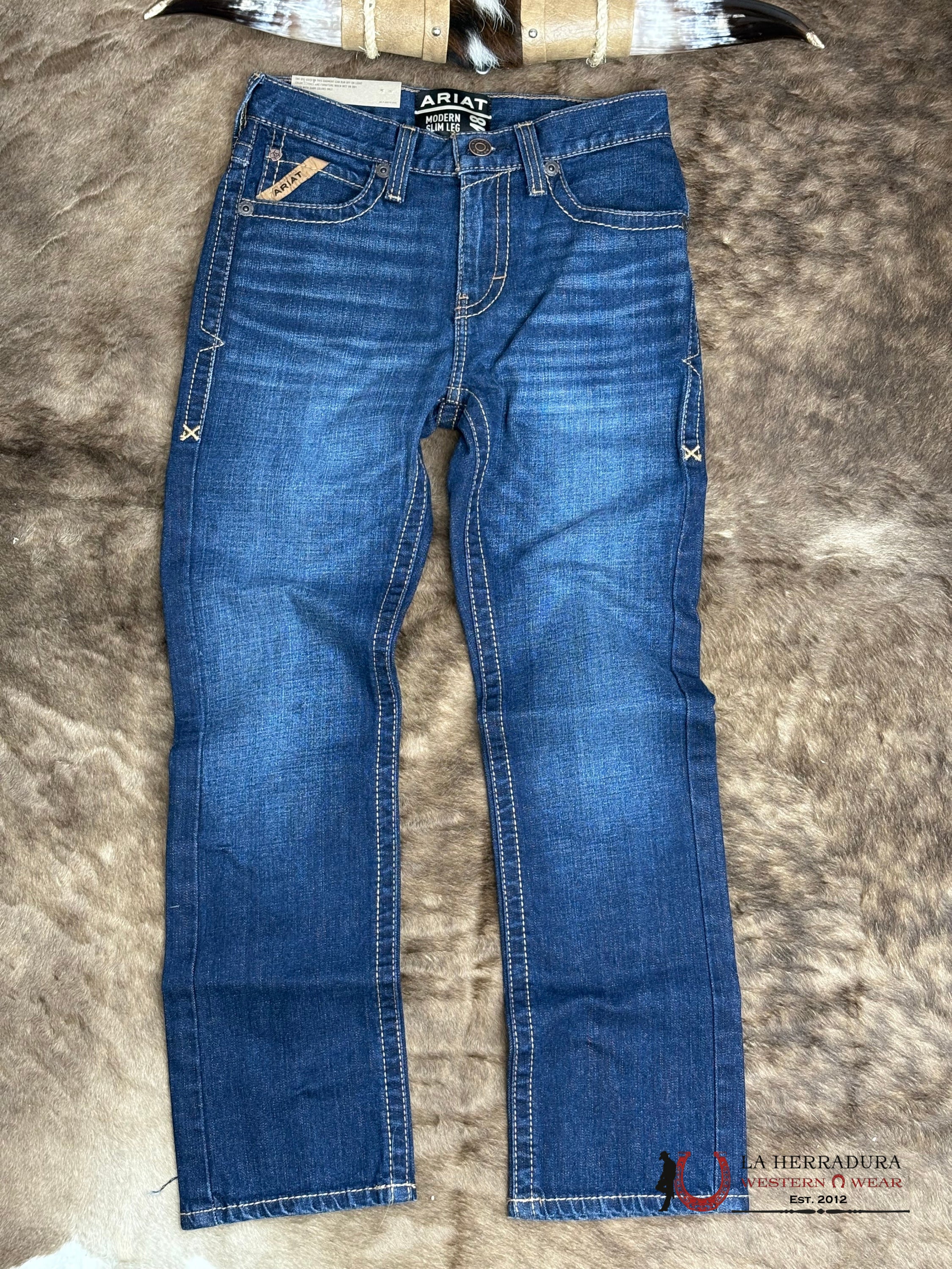 Men’s Ariat M8 Modern Slim Leg Brenham Jeans - 1397 ARIAT JEANS