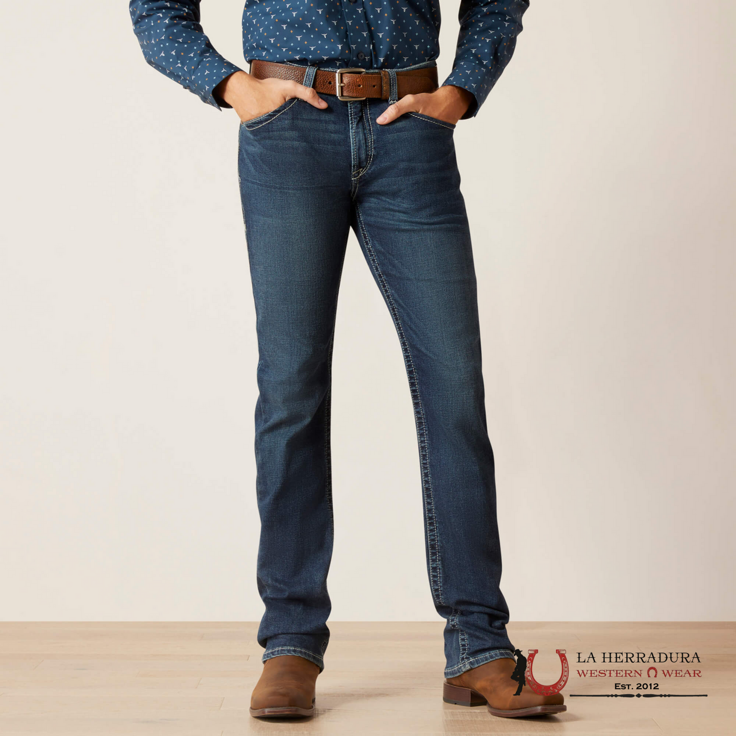 Men’s Ariat M8 Modern Slim Leg GALAXY -10045385 ARIAT JEANS