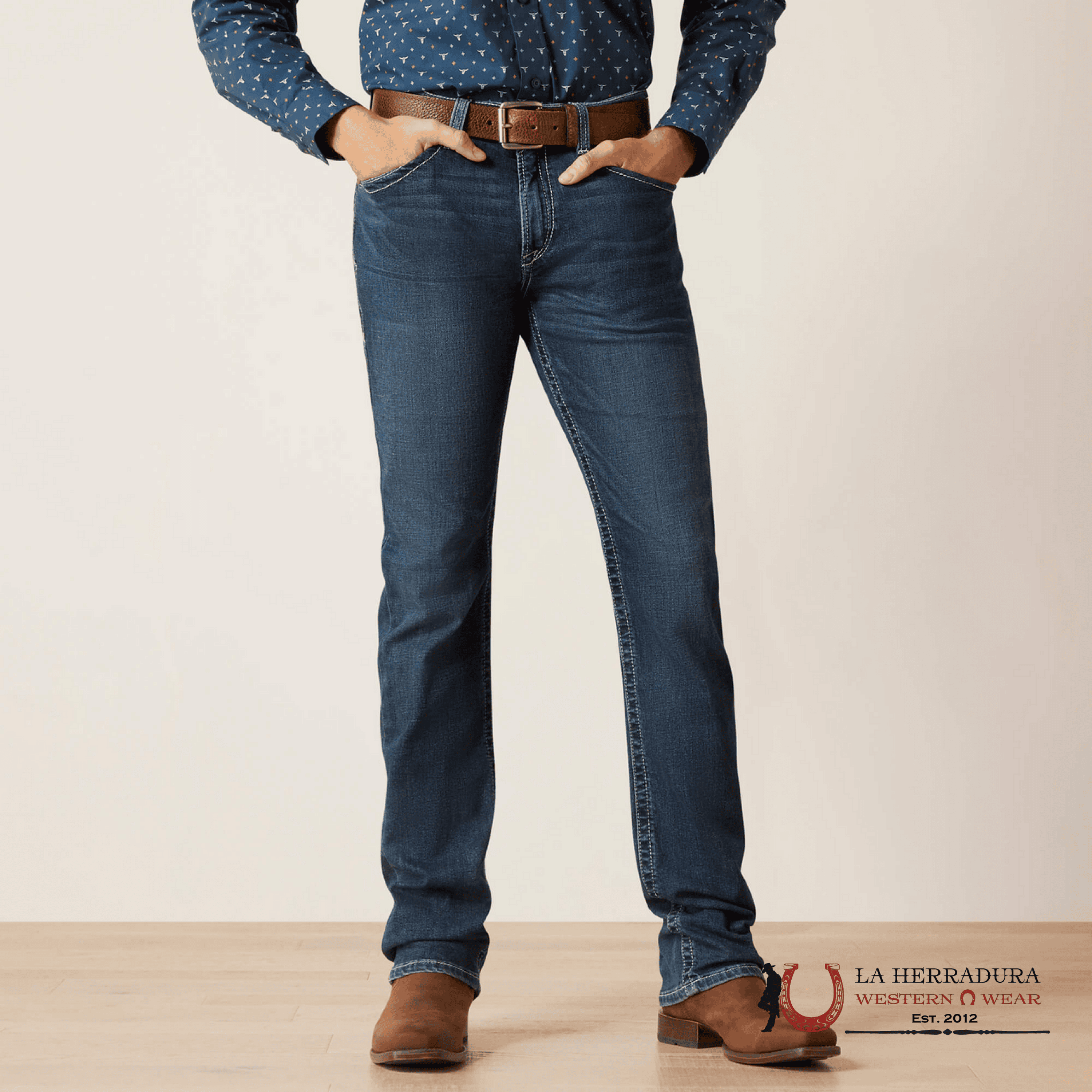 Men’s Ariat M8 Modern Slim Leg GALAXY -10045385 ARIAT JEANS